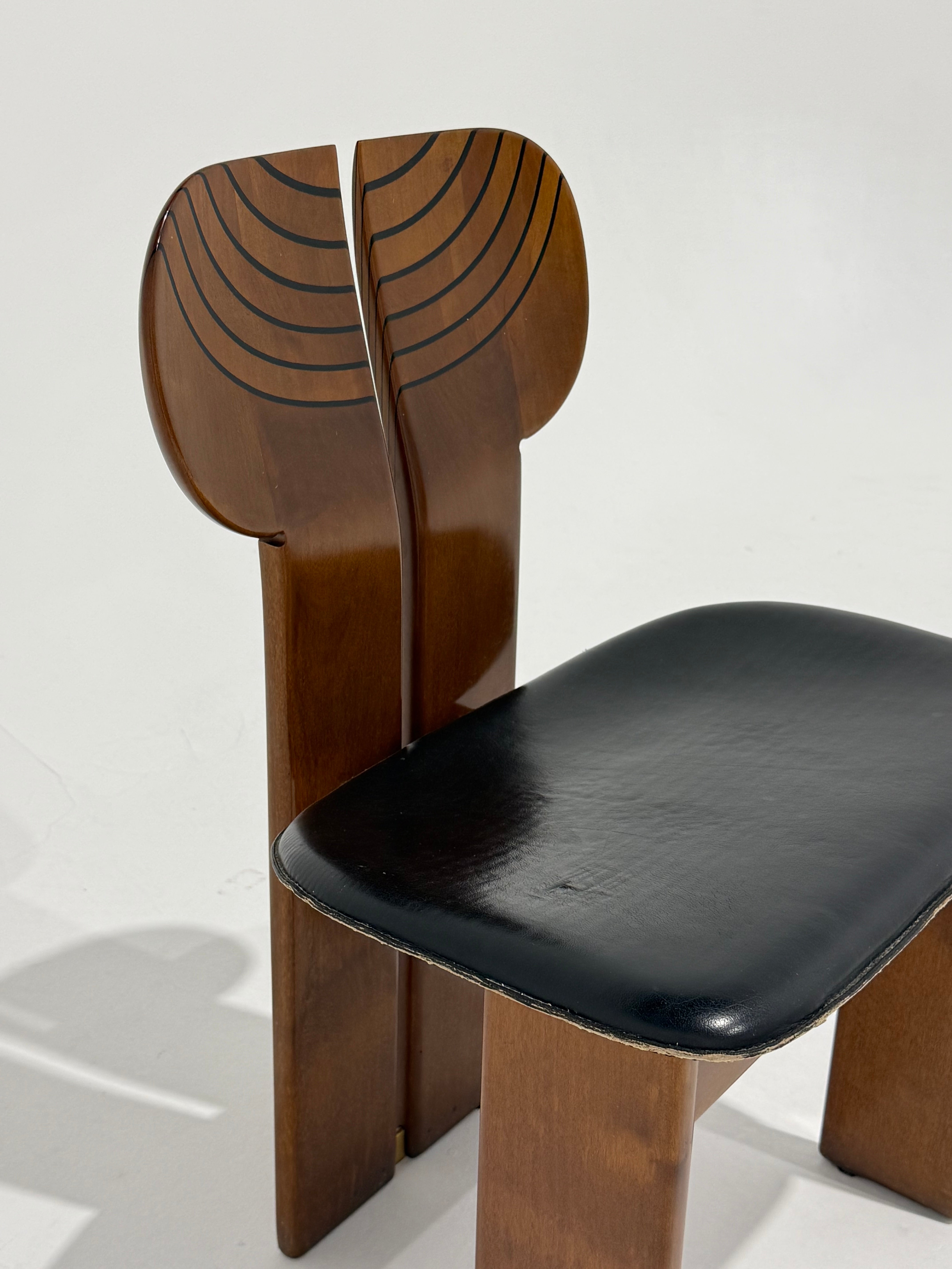 Africa chair by Afra & Tobia Scarpa. Italy, Maxalto edition, 1986.