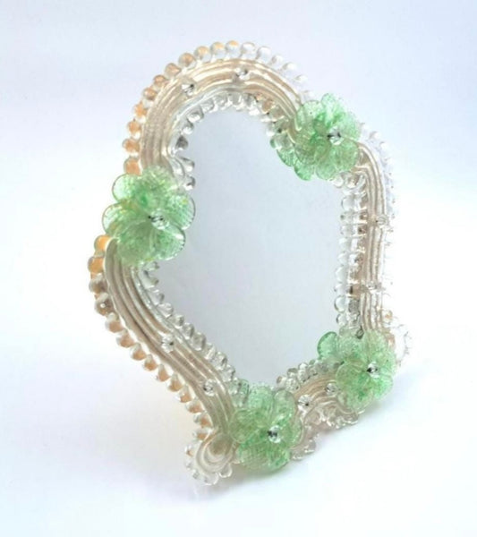 Vintage Venetian Murano Vanity or Wall Mirror
