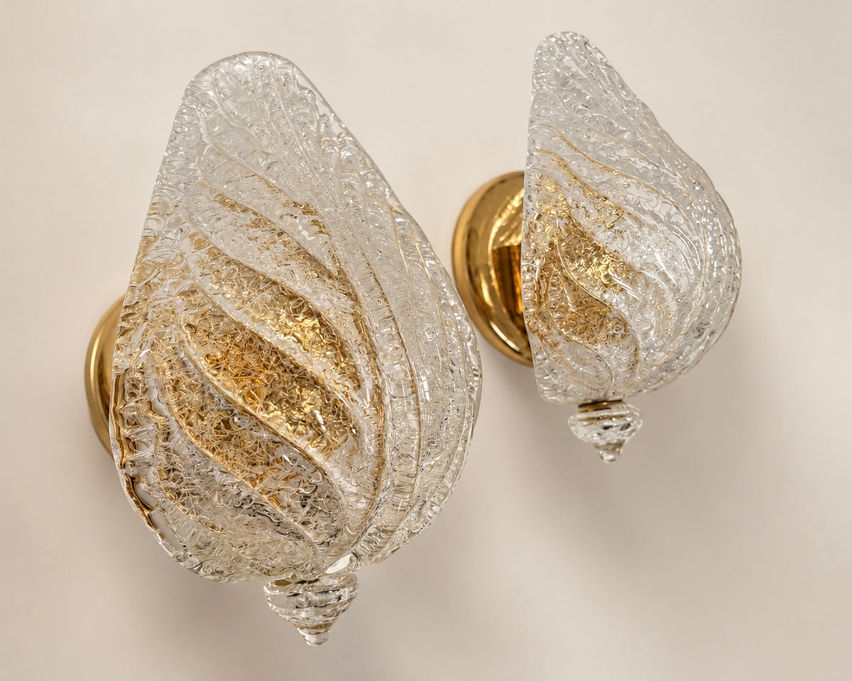 Pair of Vintage Murano Wall Lights