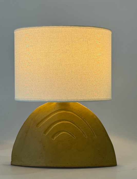 Vintage French Ceramic Lamp