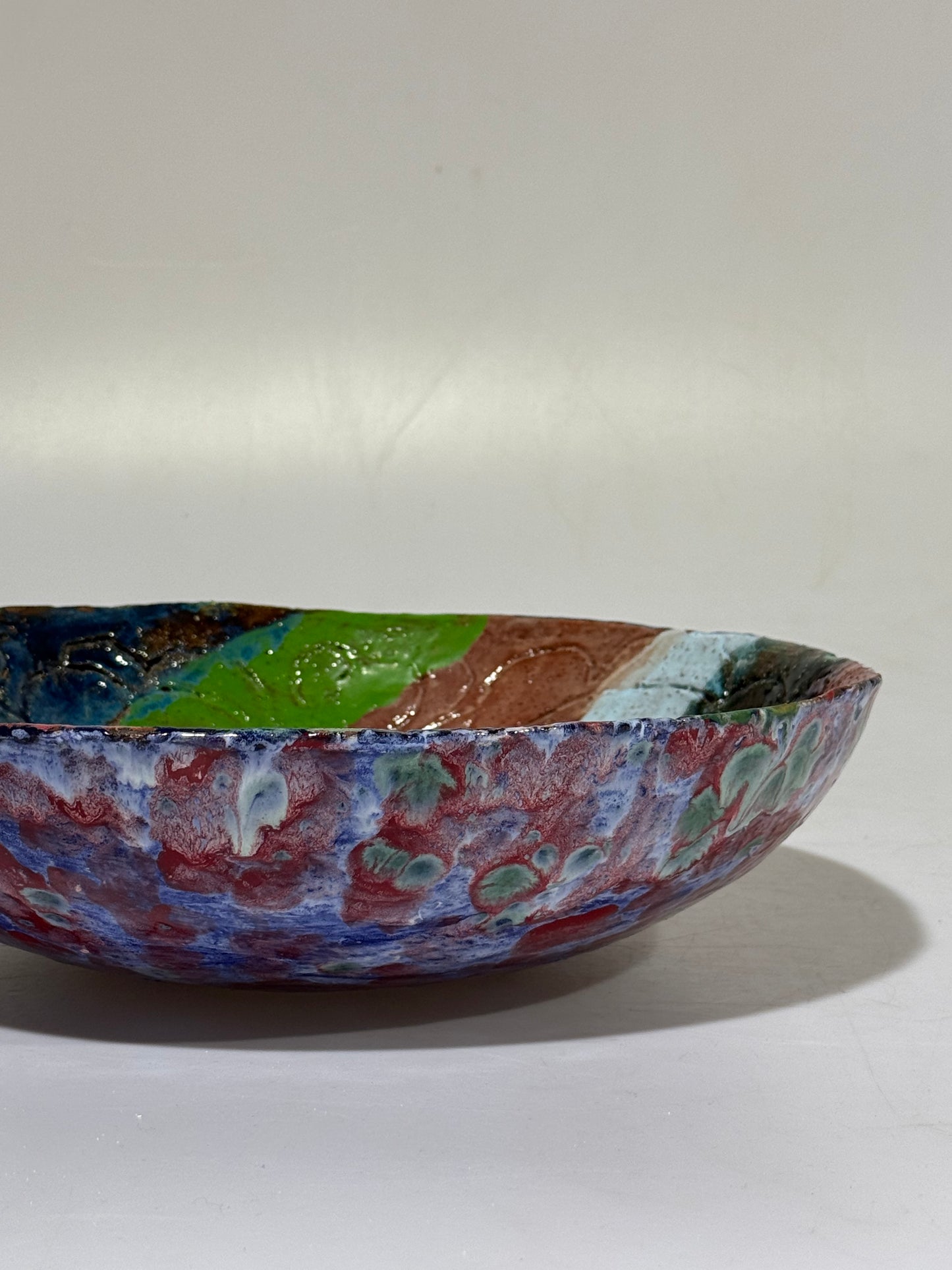 Hand Painted French Ceramic Bowl