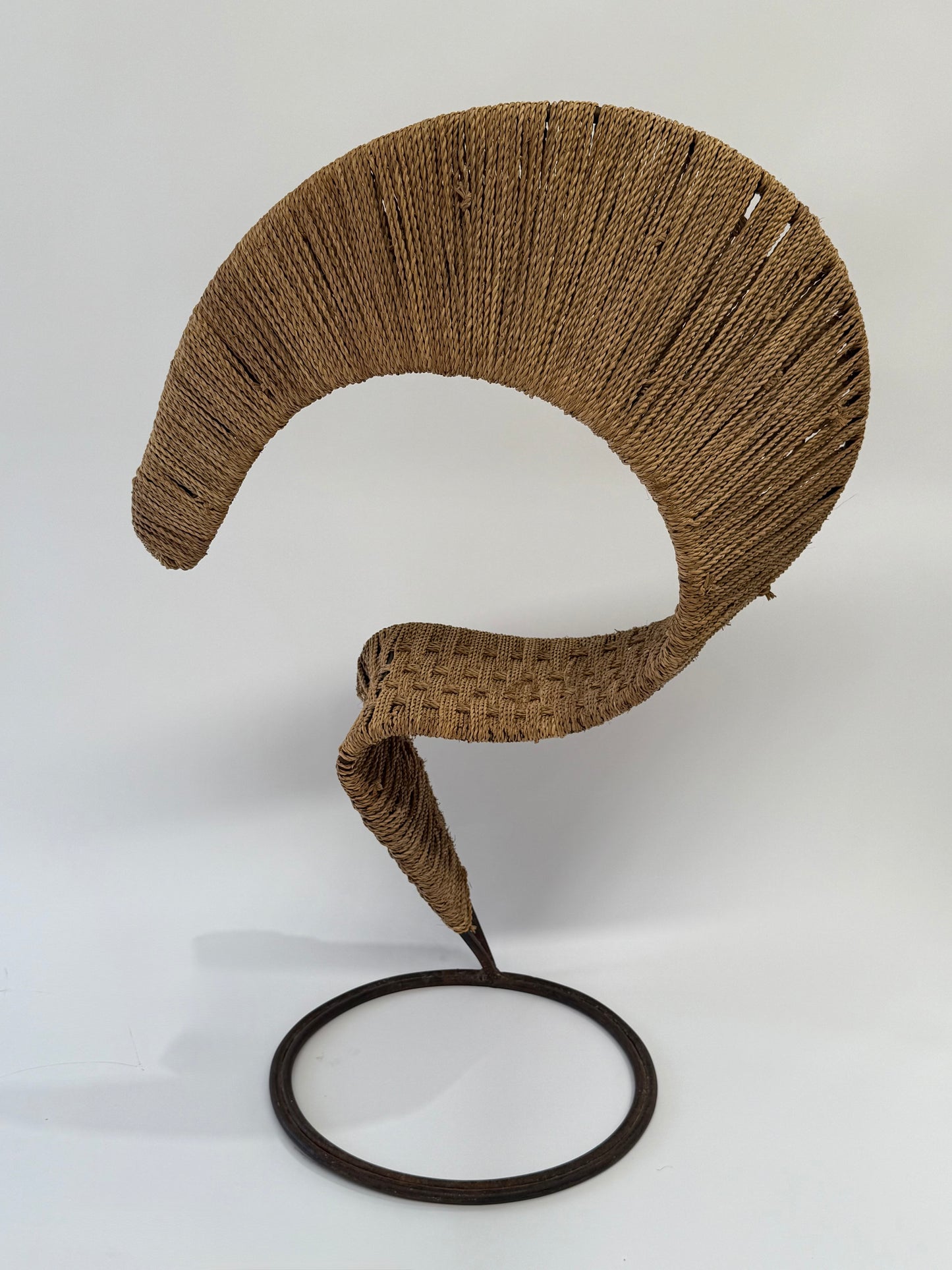 Vintage Sculptural Armchair