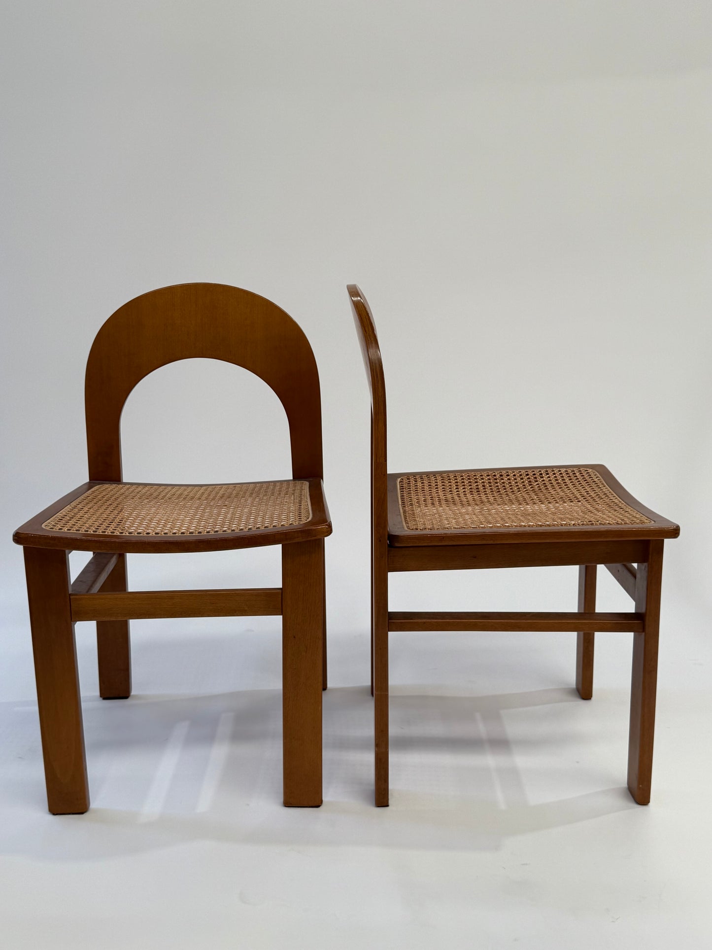 Pair of 1970’s Arcadia chairs by Adalberto Caraceni for Tagliabue