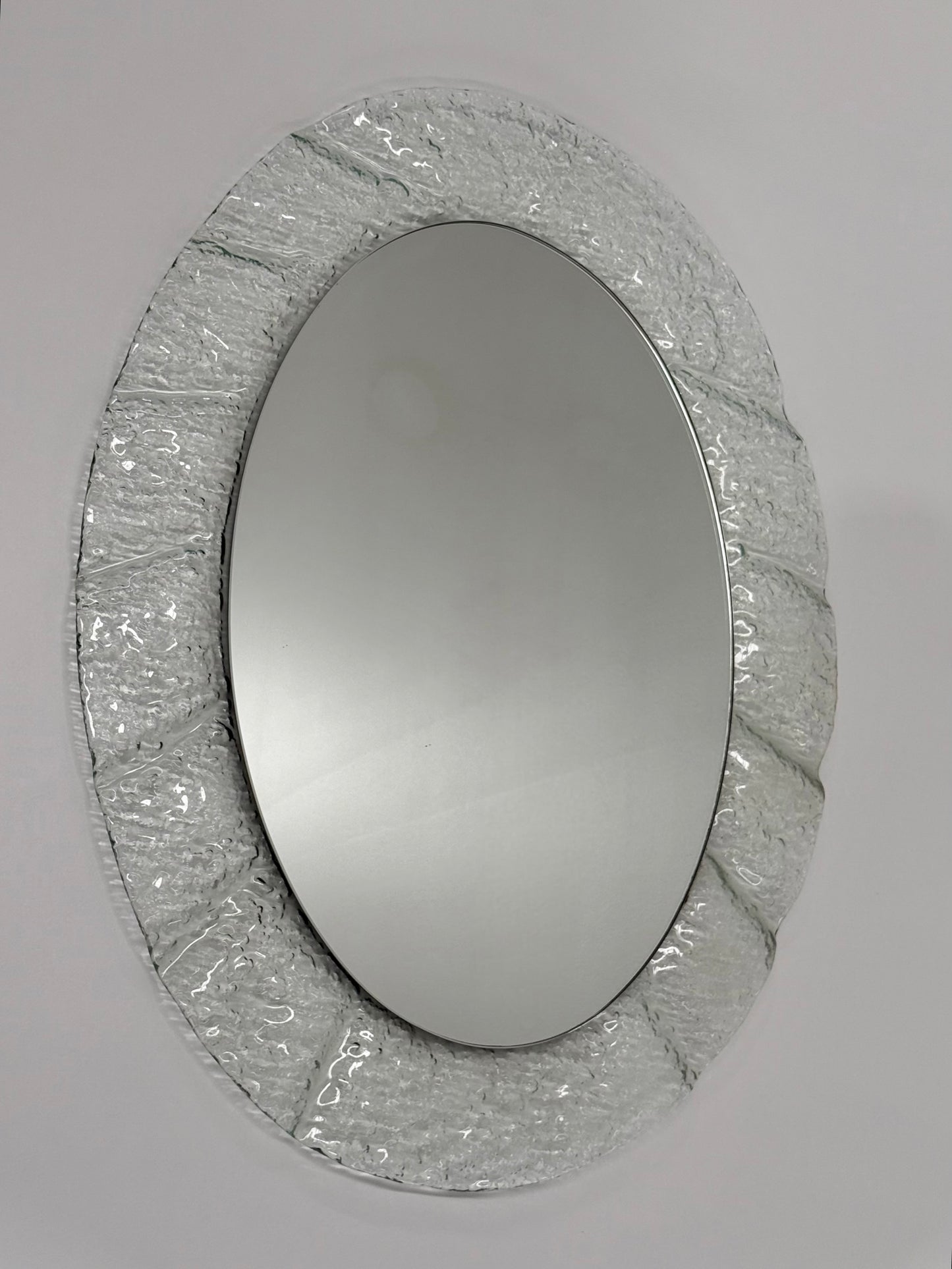 Vintage Moulded Glass Mirror