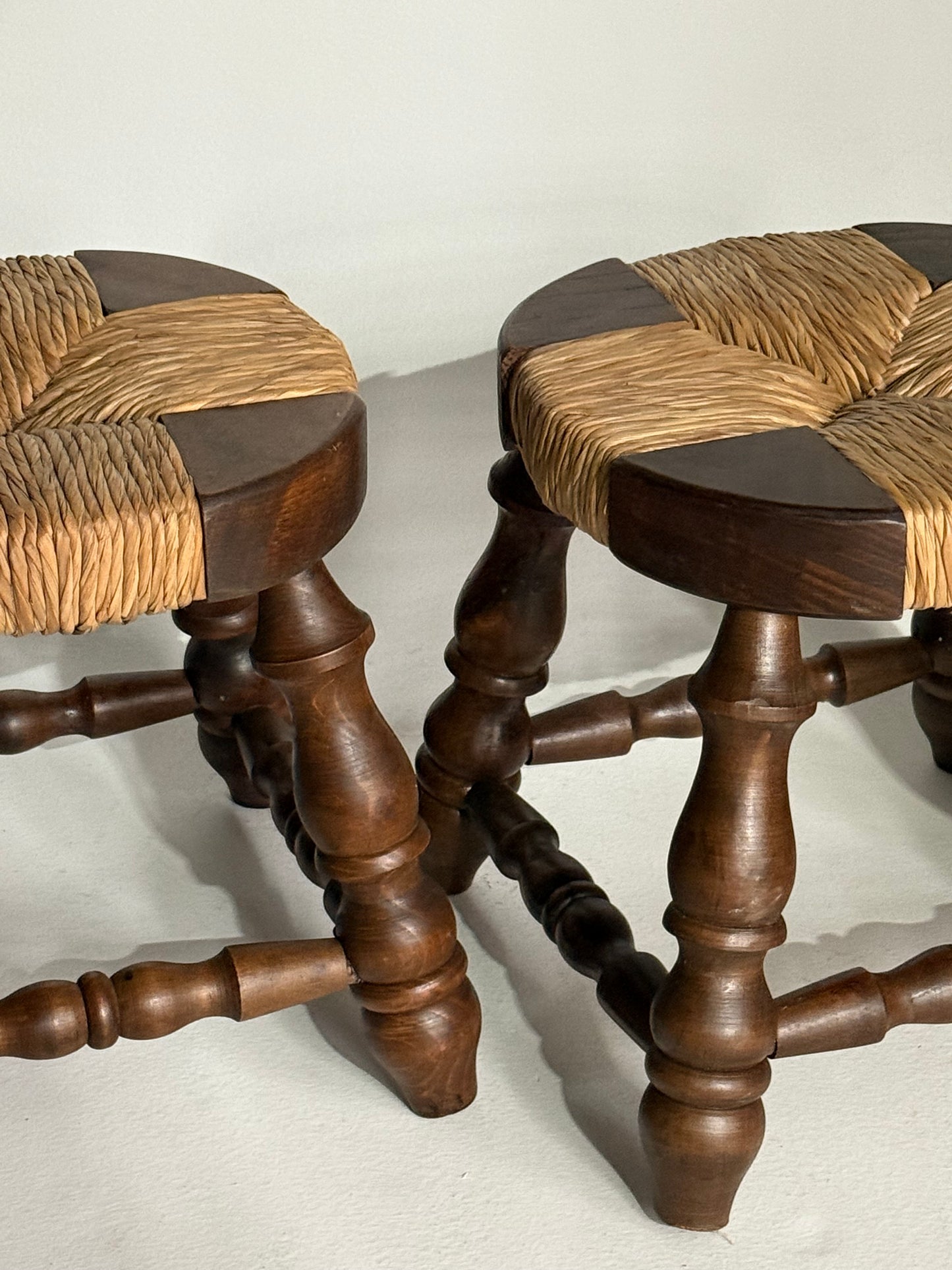 Vintage French Tabouret - Two Available