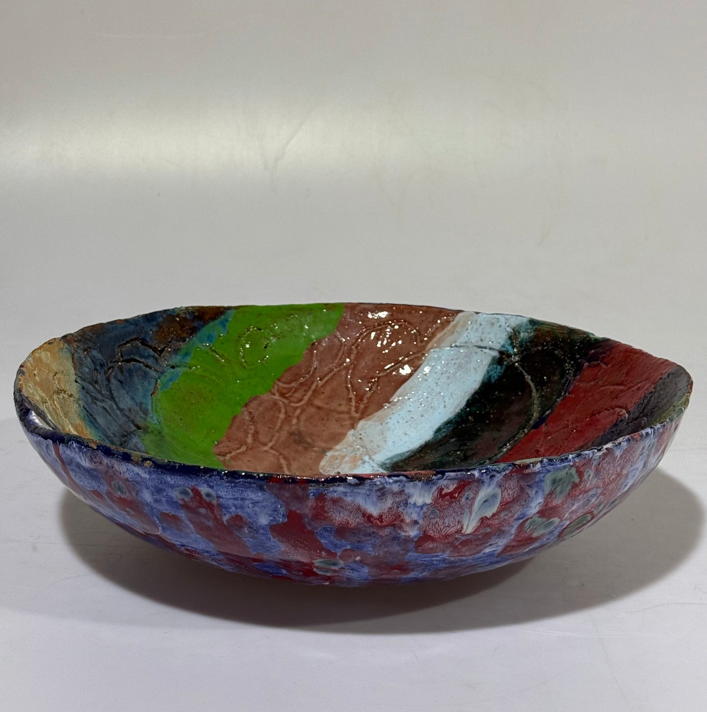 Hand Painted French Ceramic Bowl