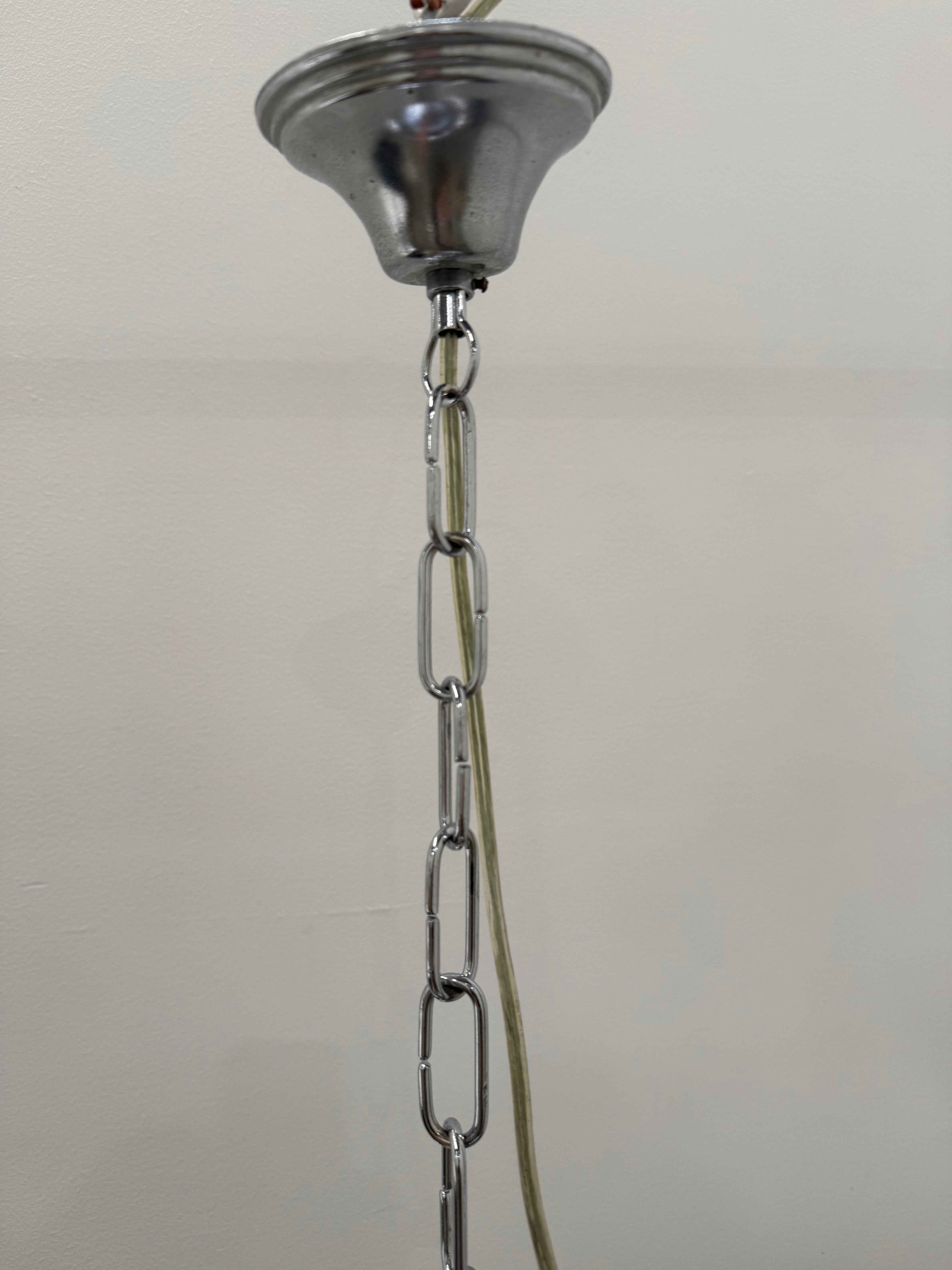 Vintage "Giogali" Chandelier by Angelo Mangiarotti for Vistosi