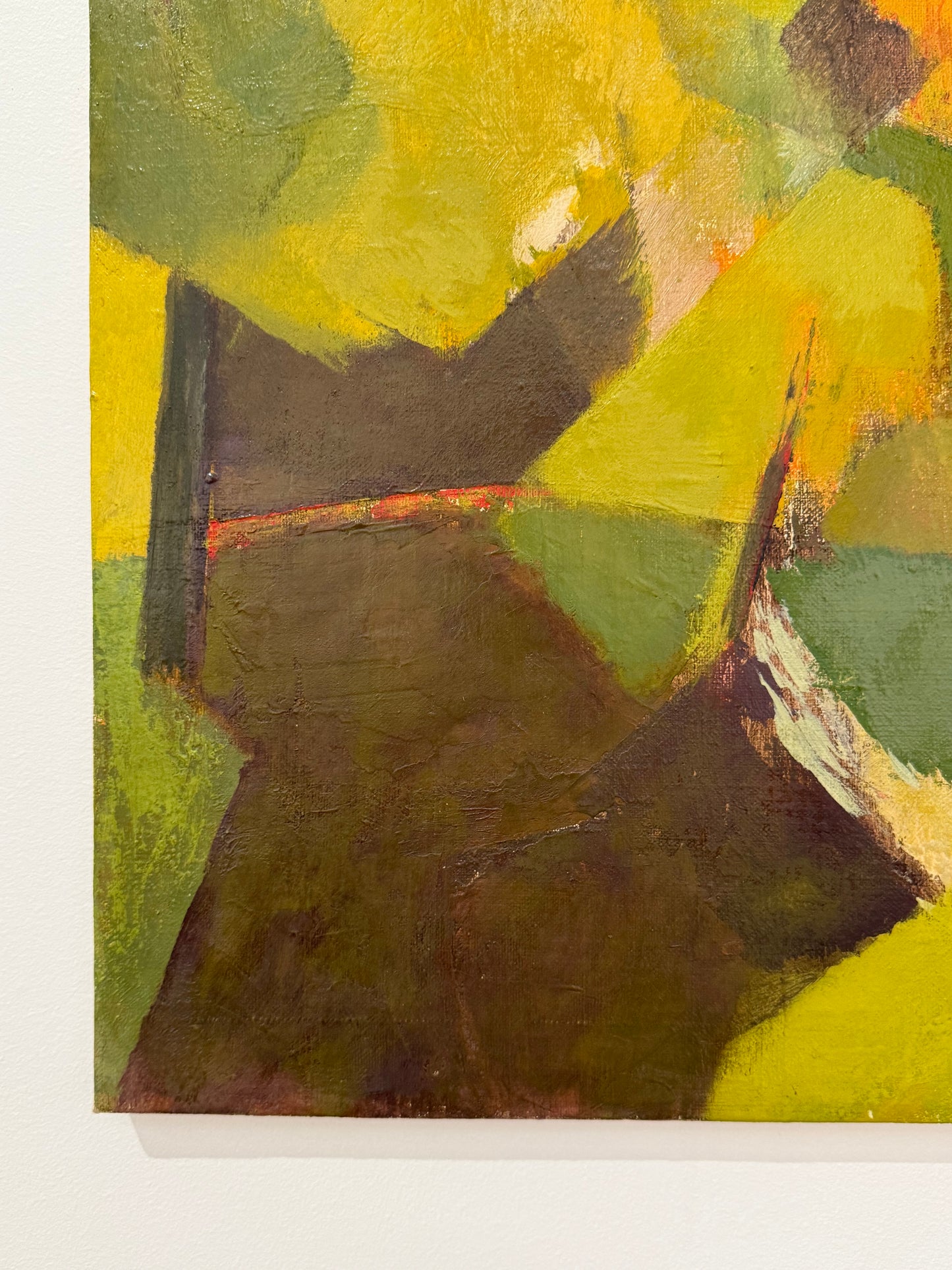 Swedish Oil on Canvas by Rolf Wertheimer, 1958