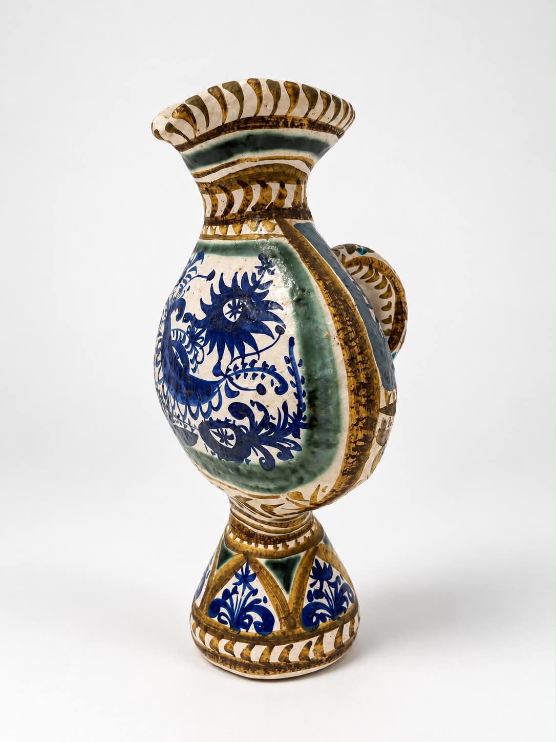 French Ceramic Pichet by Keraluc, Quimper