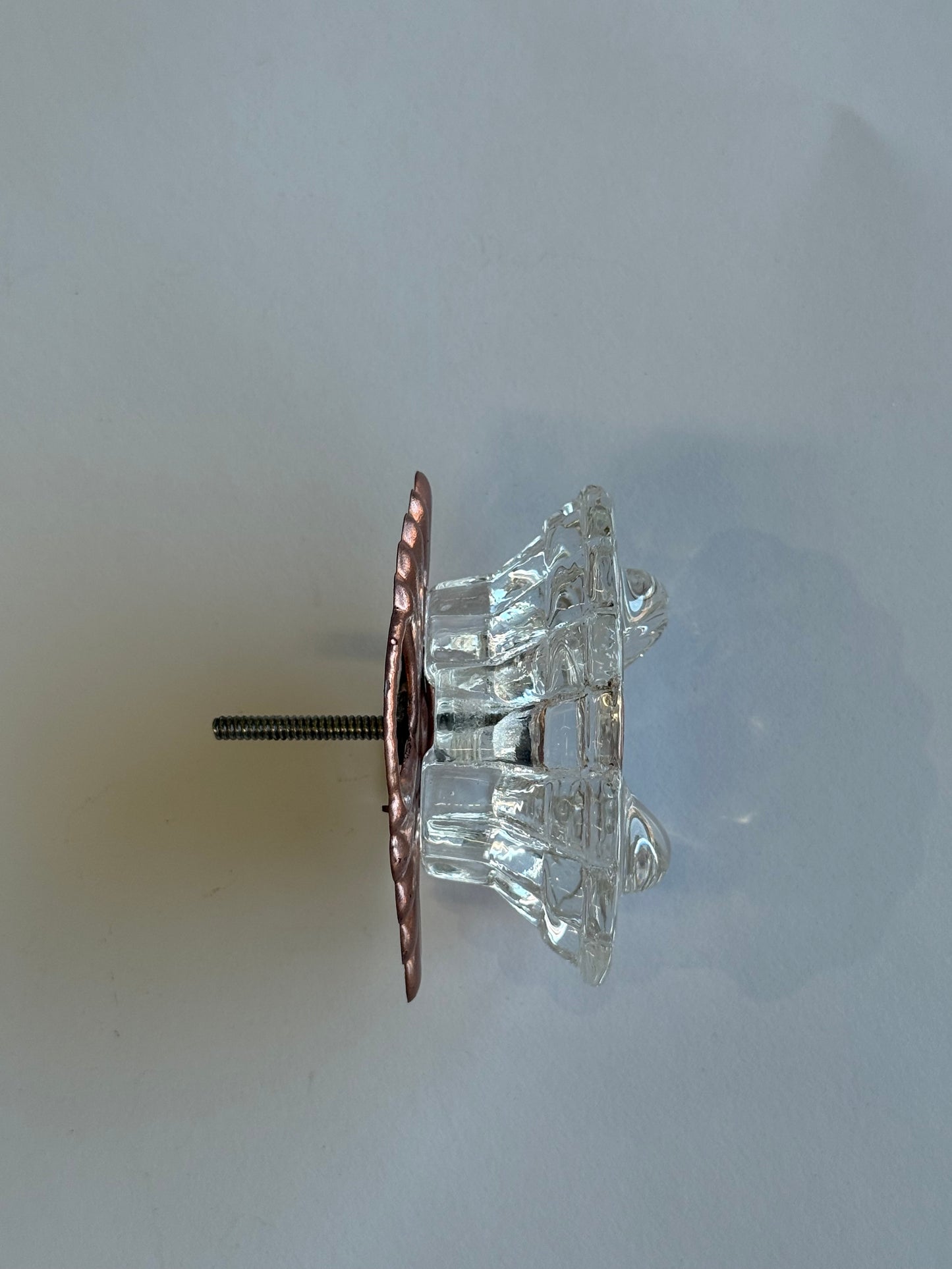 Italian Glass Drawer/Door Pulls - 1 Available