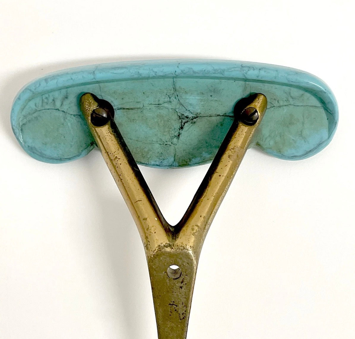Vintage Italian Resin Coat Hook - Two Available