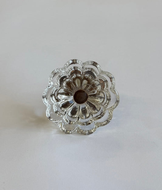 Italian Glass Drawer/Door Pulls - 4 Available