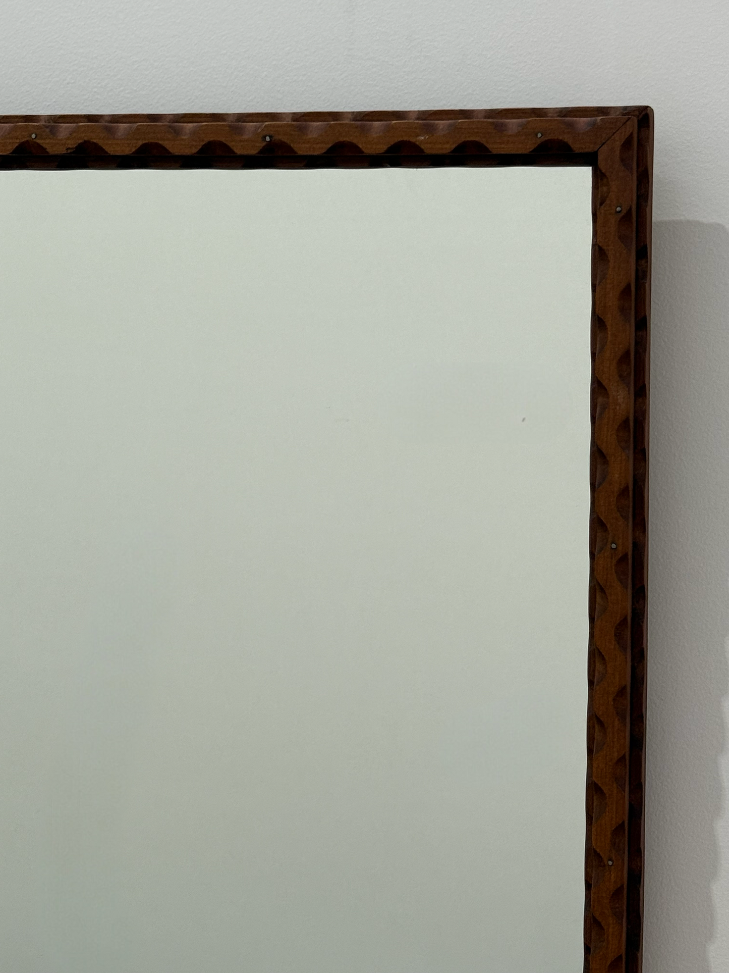 Vintage French Timber Mirror - Two Available