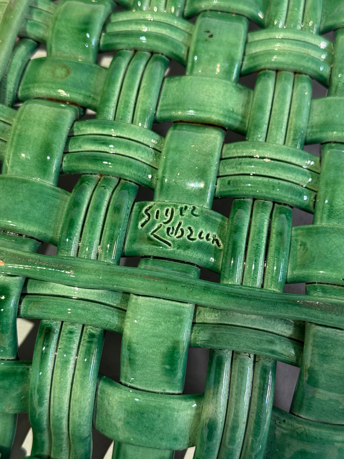 French Decorative Ceramic Bowl