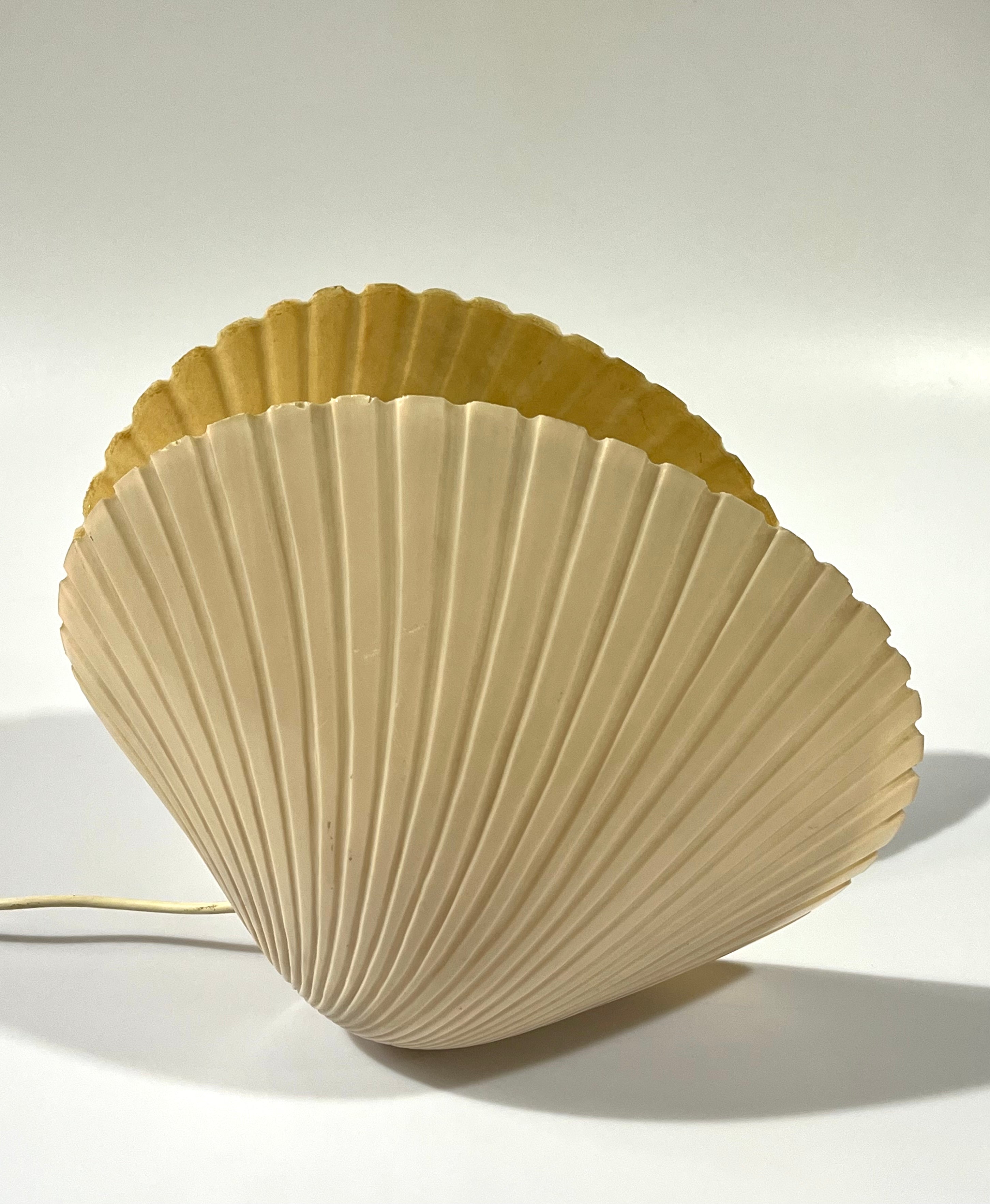 1970’s French Shell Lamp by Andre Casenave