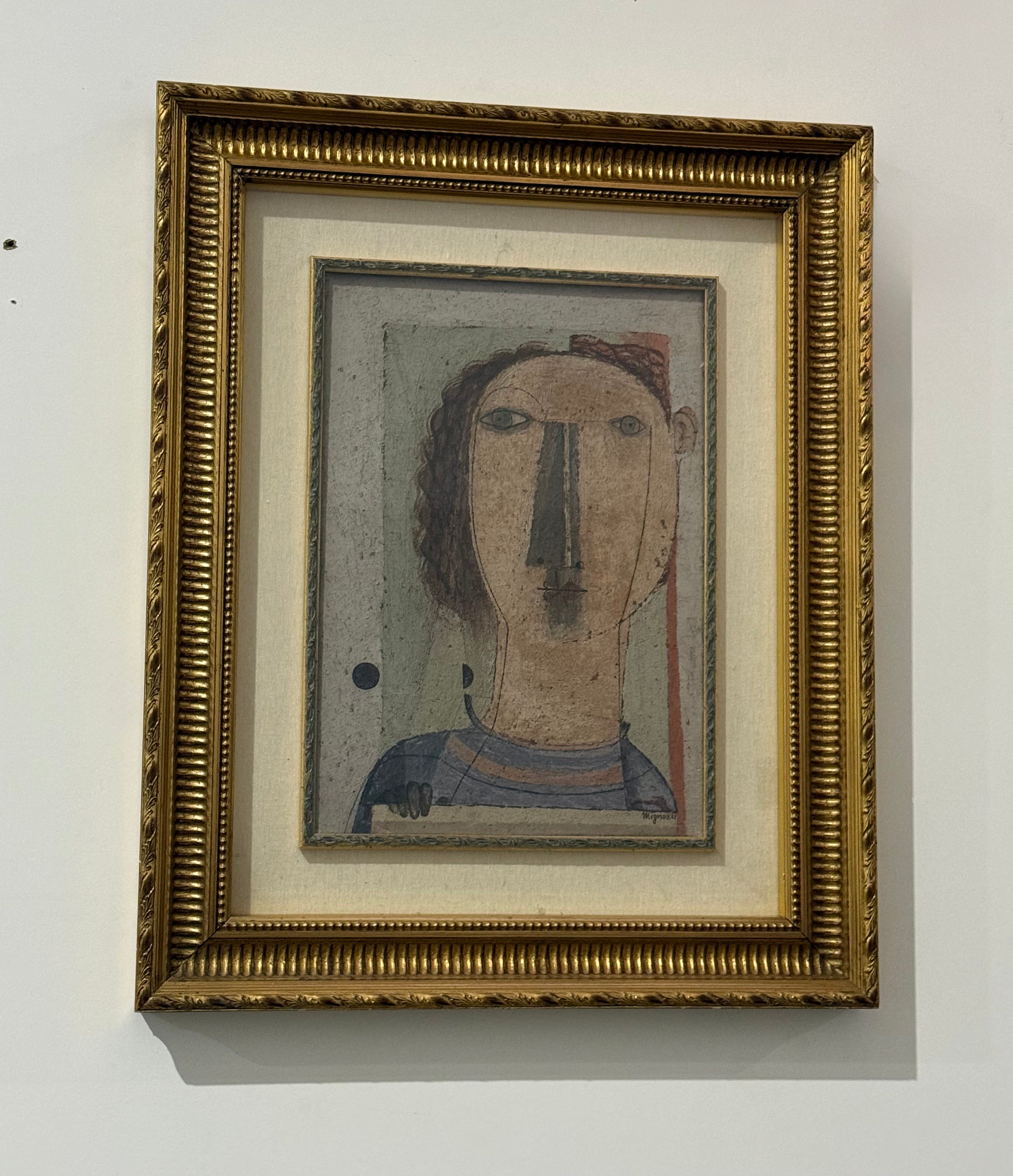 Figure at the Window by Antonio Mignozzi