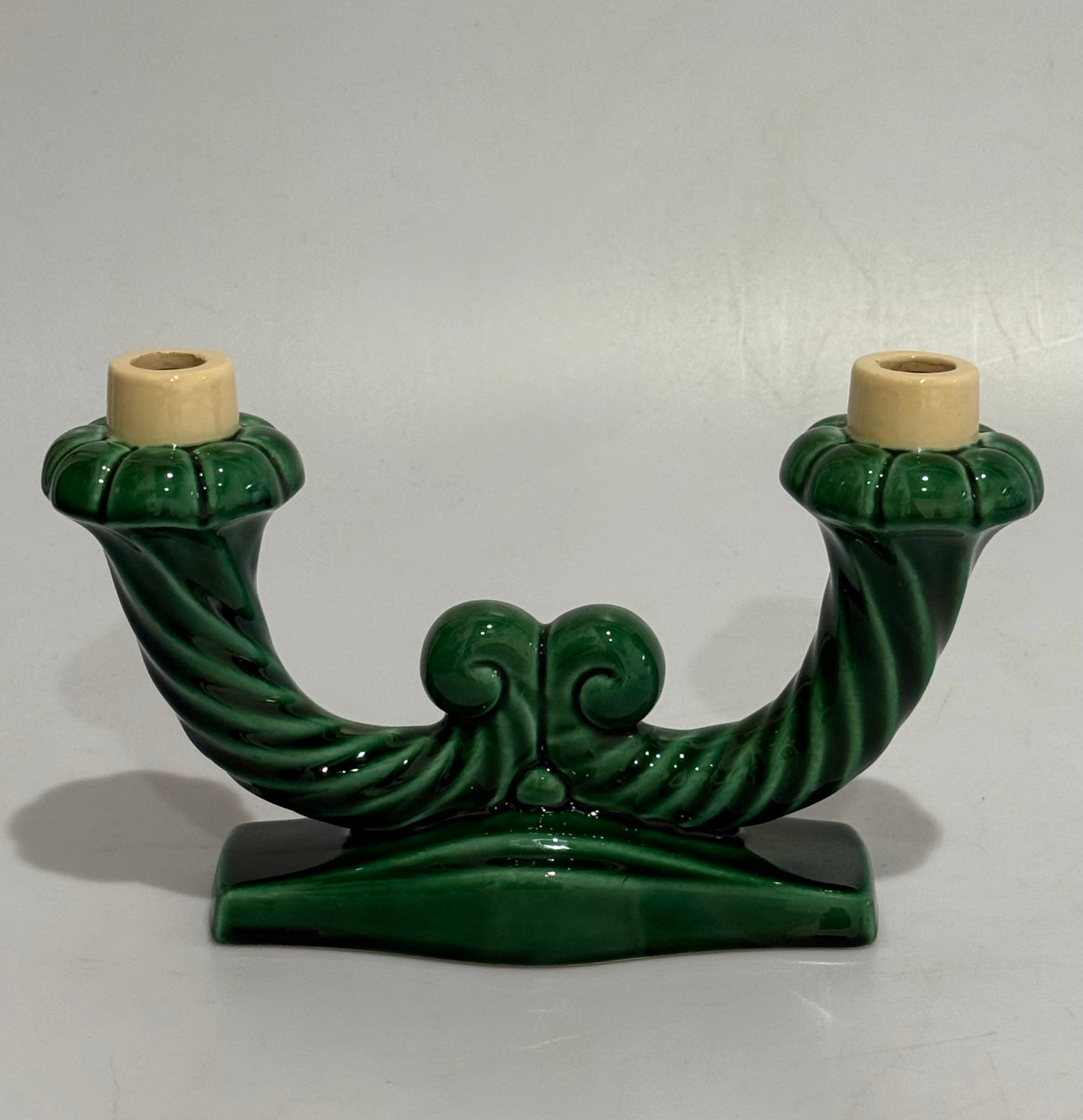 French Ceramic Candle Holder