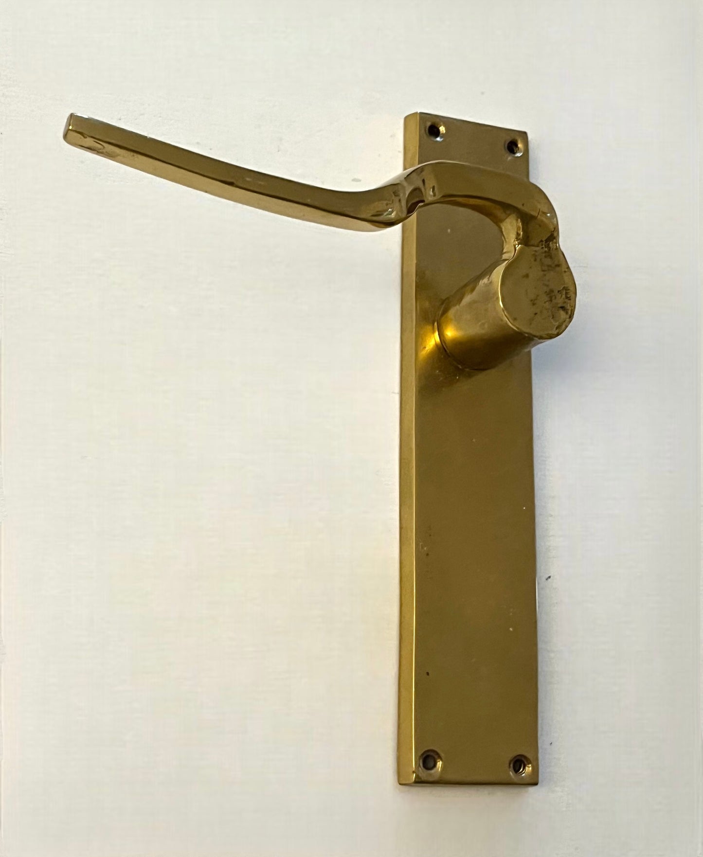 1970’s Brass Door Handle by David Marshall