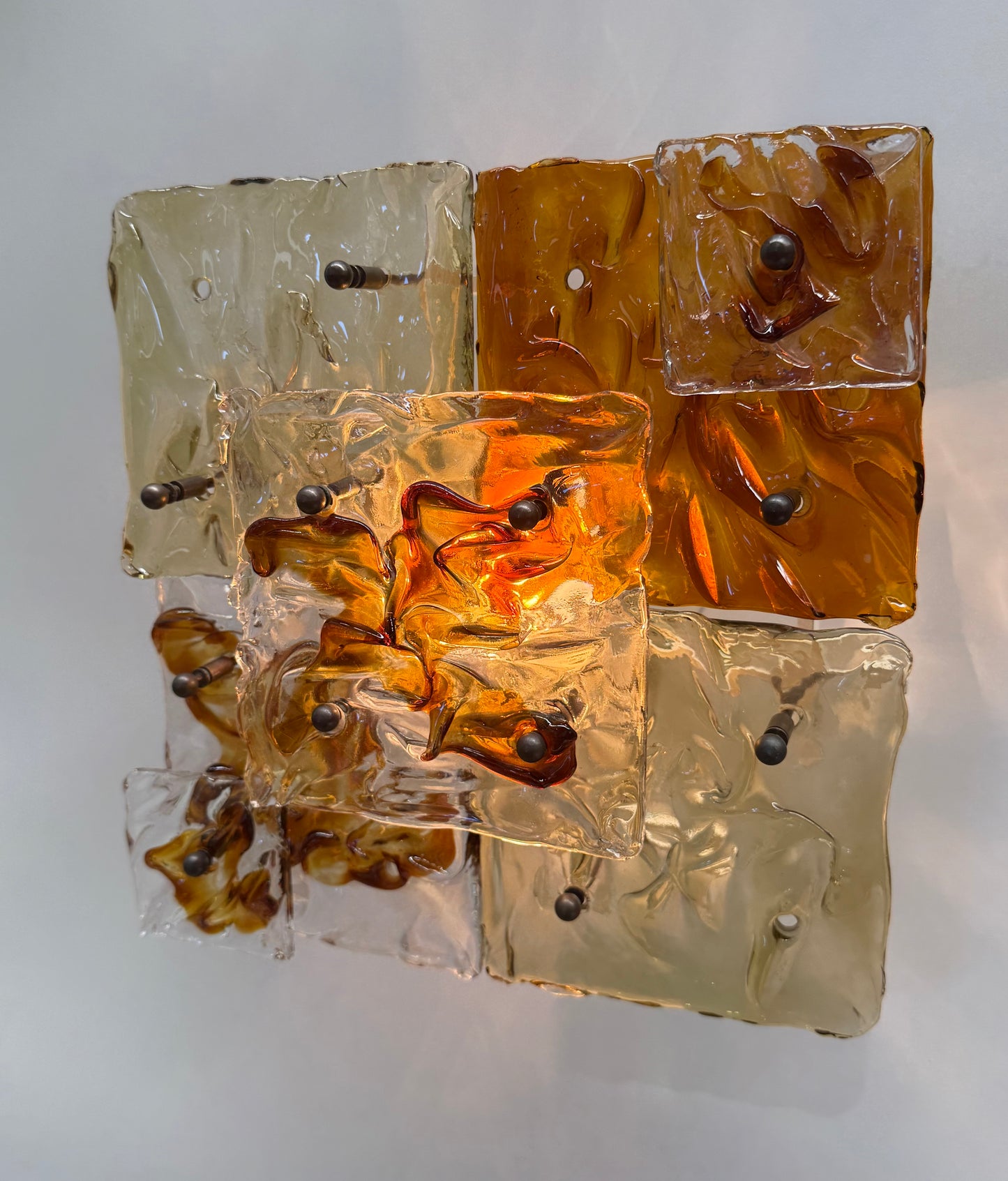 1970’s Murano Wall Light by Toni Zuccheri for Mazzega - Two Available