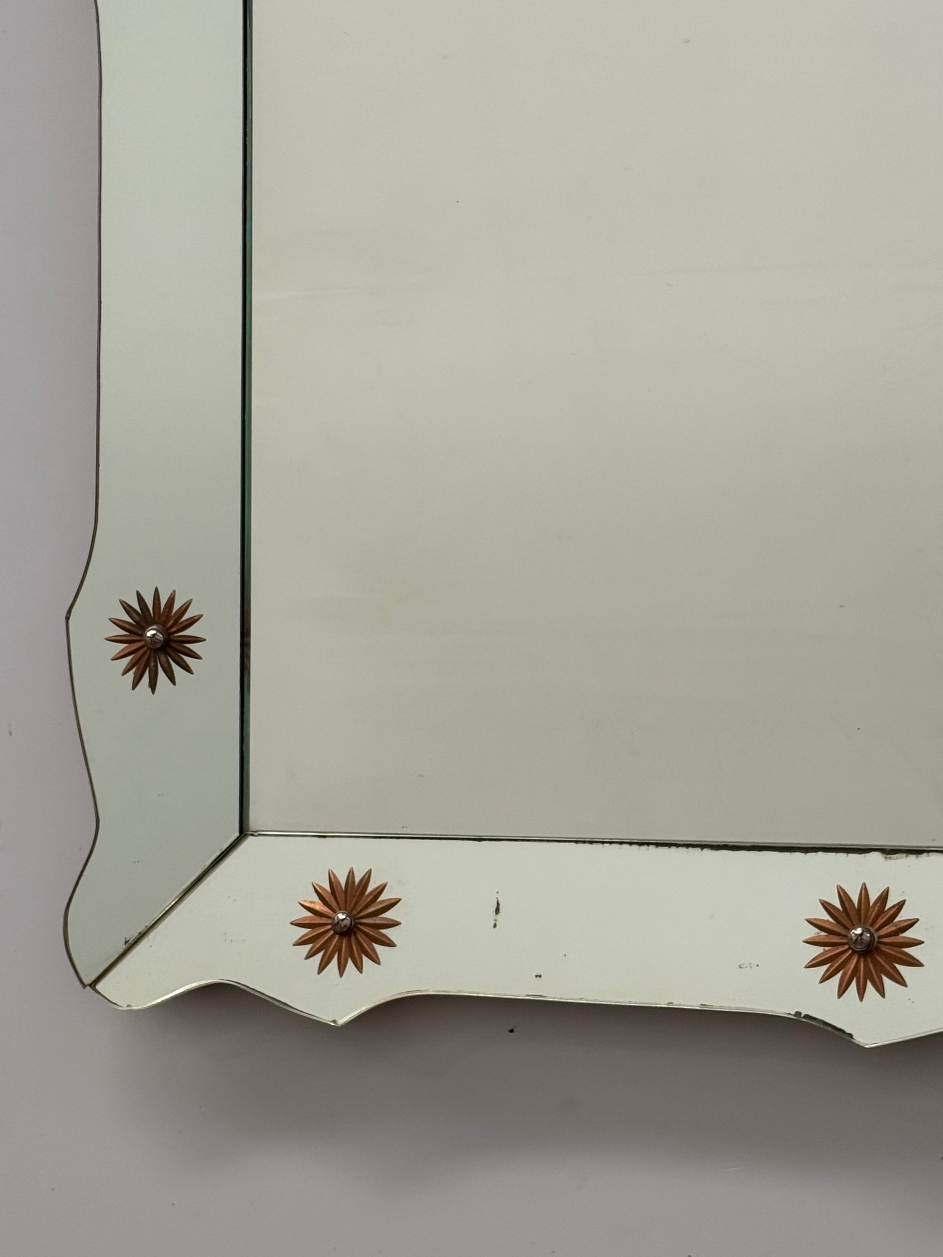 Vintage Venetian Glass Mirror