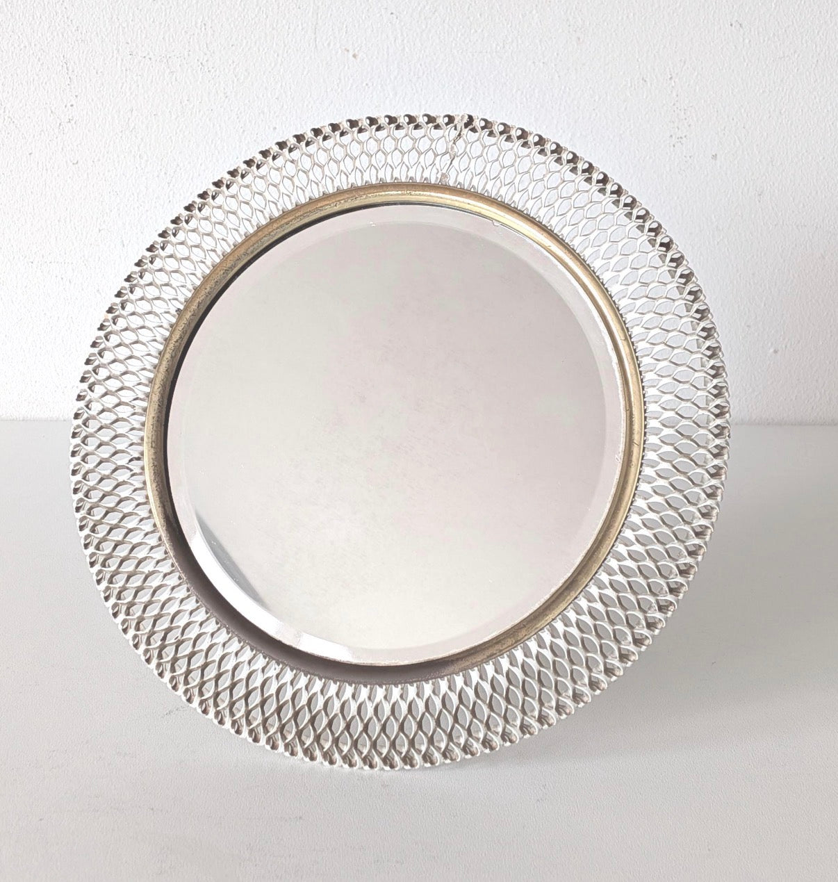 Vintage French Table Mirror