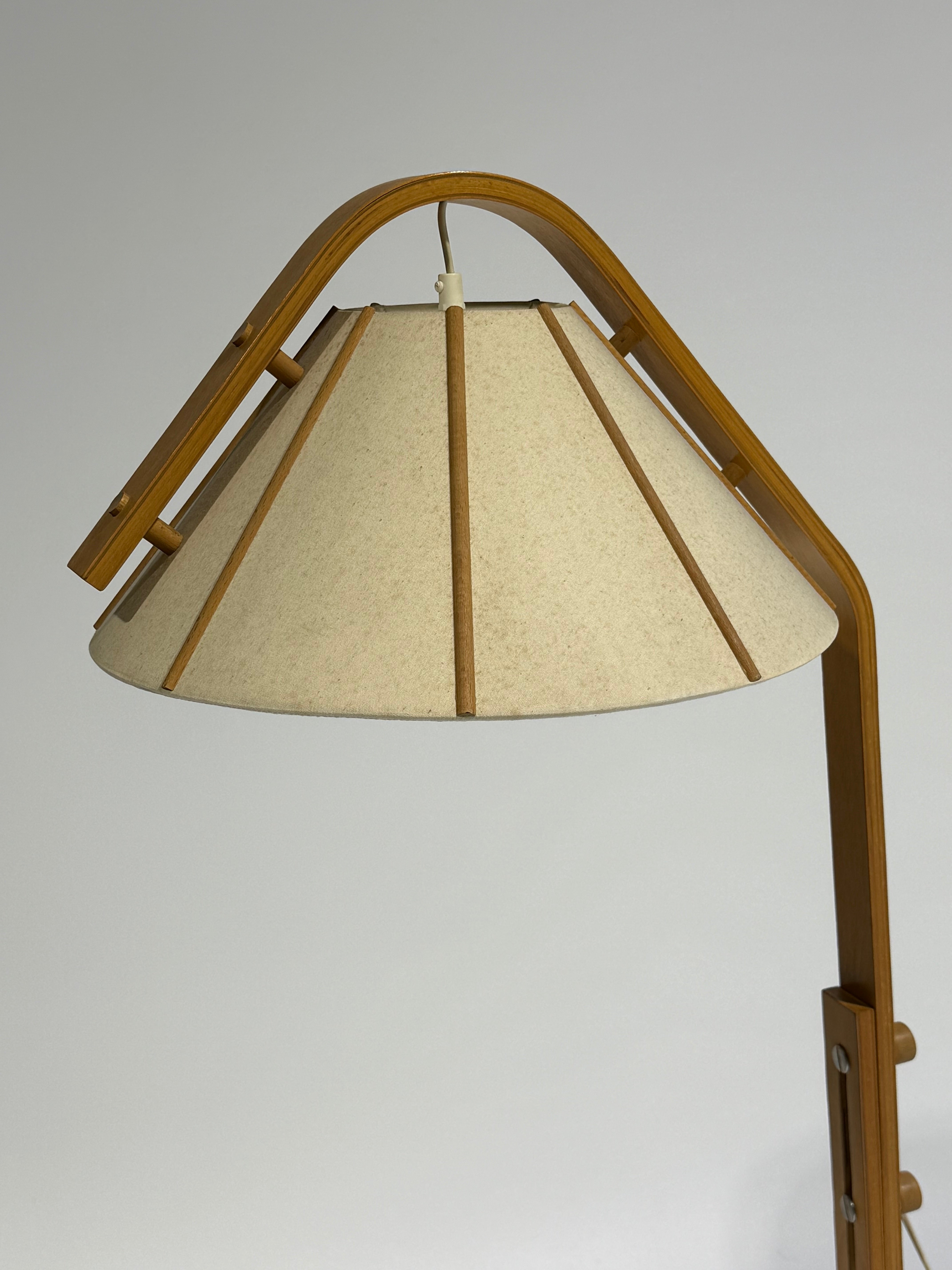 1970’s Floor Lamp by Jan Wickelgren for Aneta