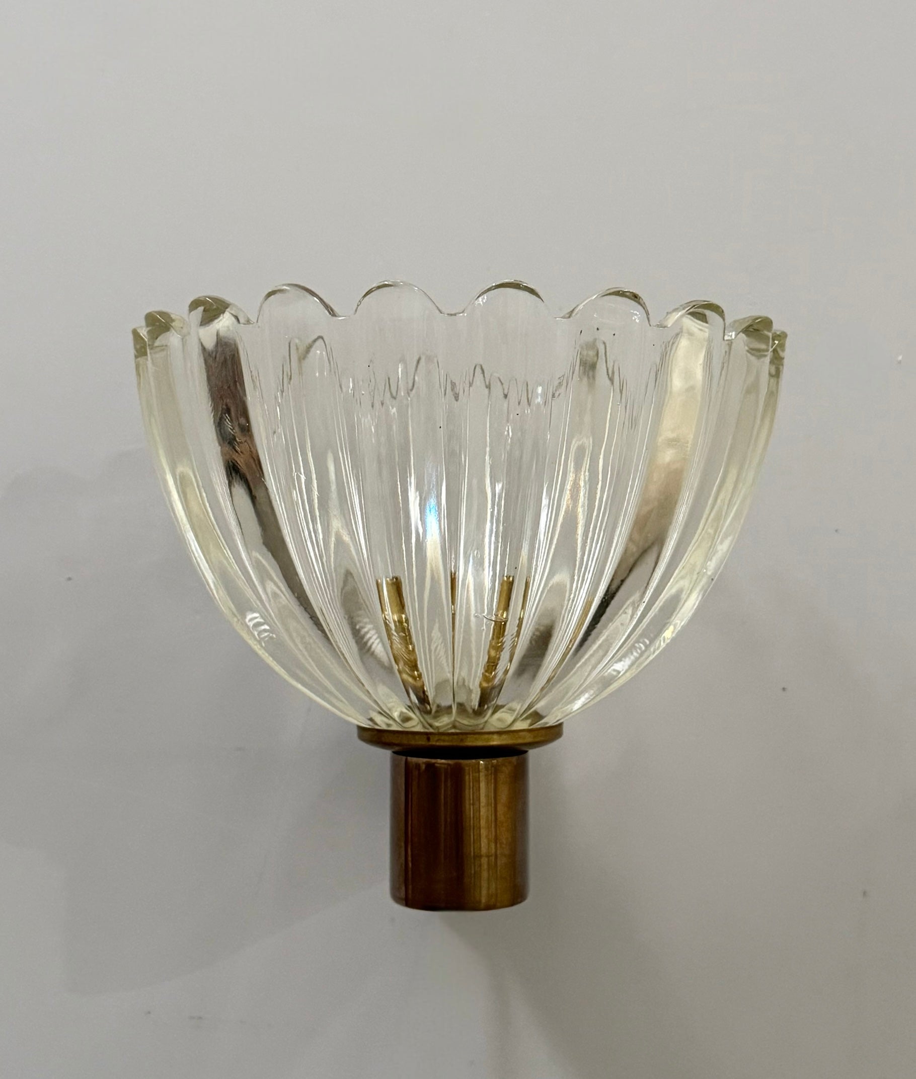 Pair of Murano Wall Lights by Barovier