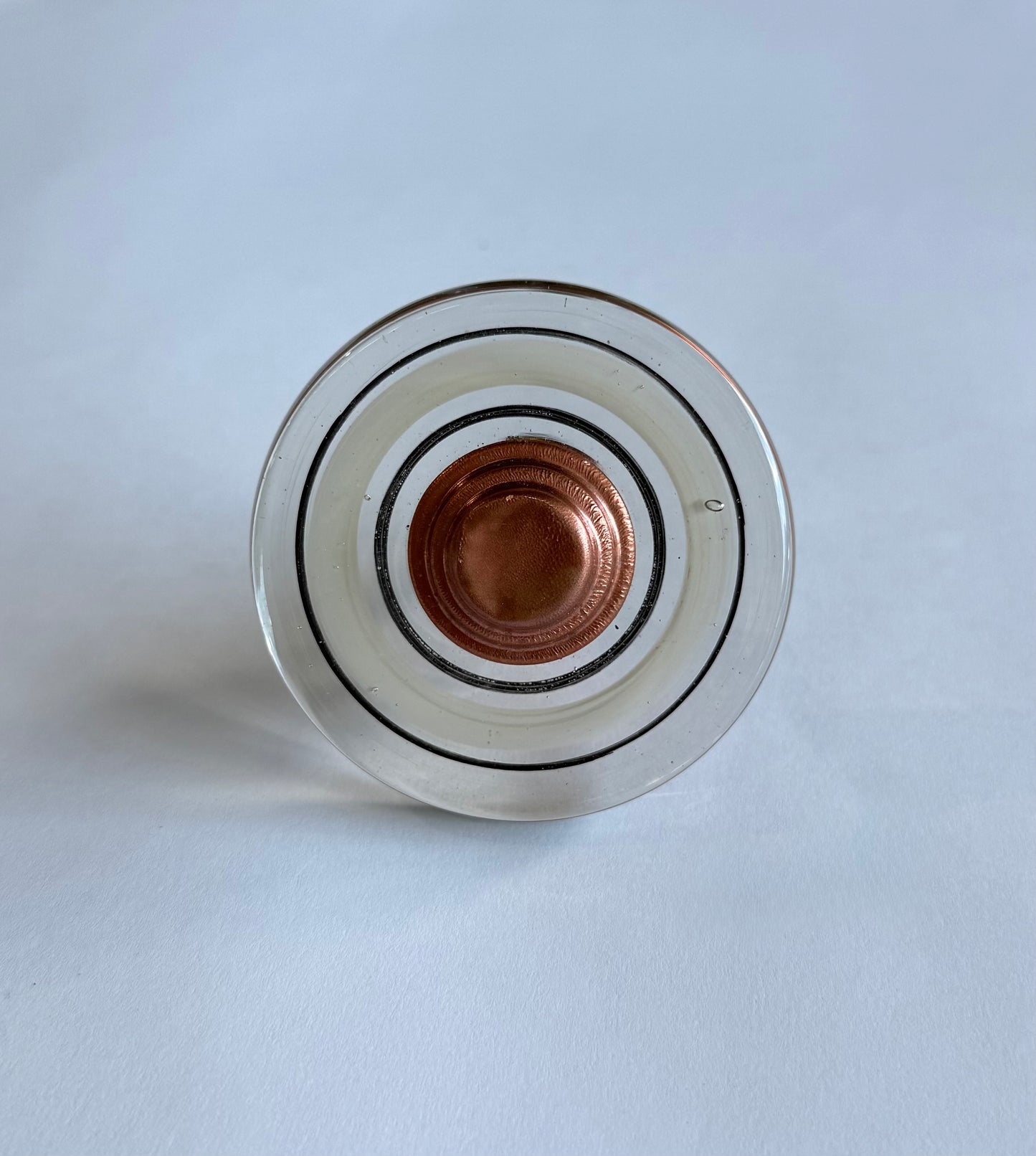 Italian Glass Drawer/Door Pulls - 4 Available