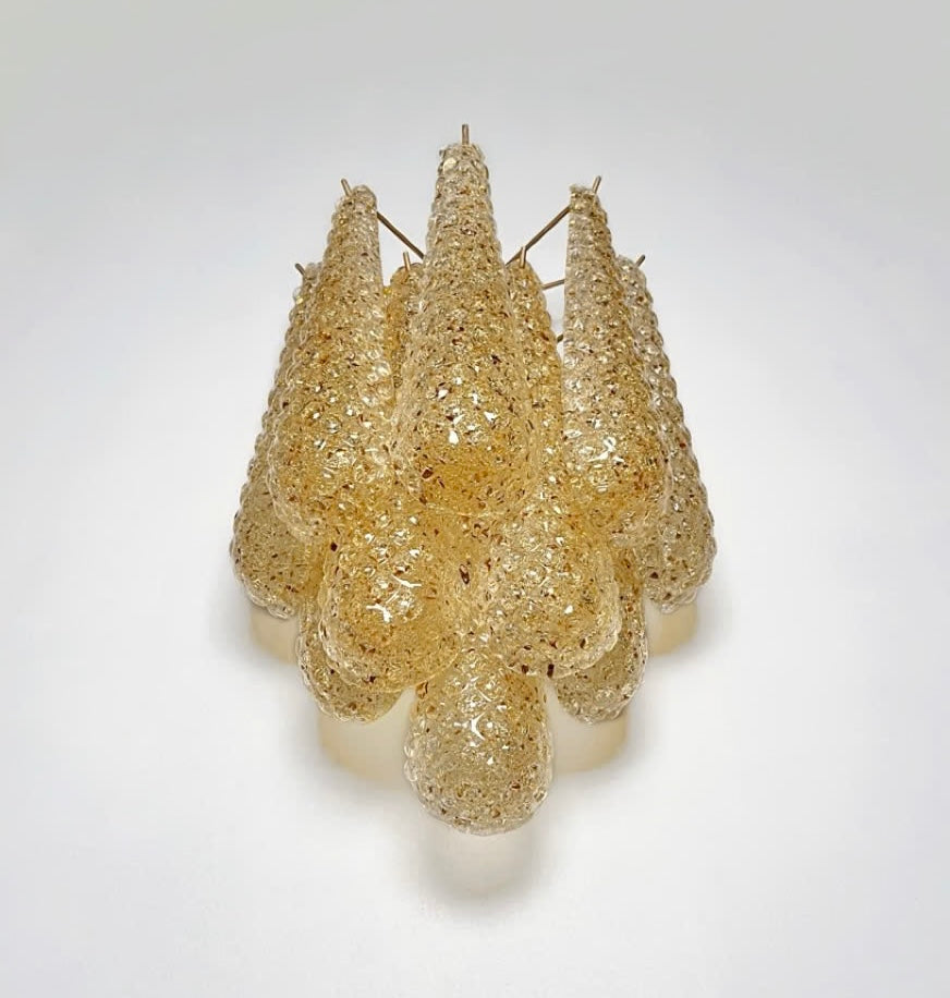 Pair of Murano Glass Wall Lights