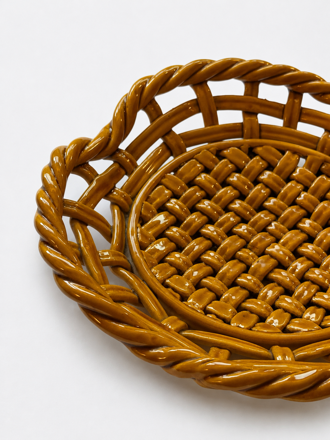 French Decorative Ceramic Bowl