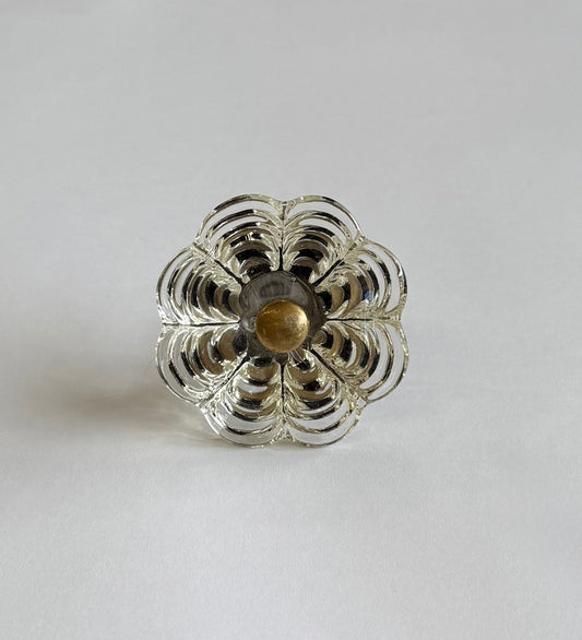 Italian Glass Drawer/Door Pulls - 1 Available