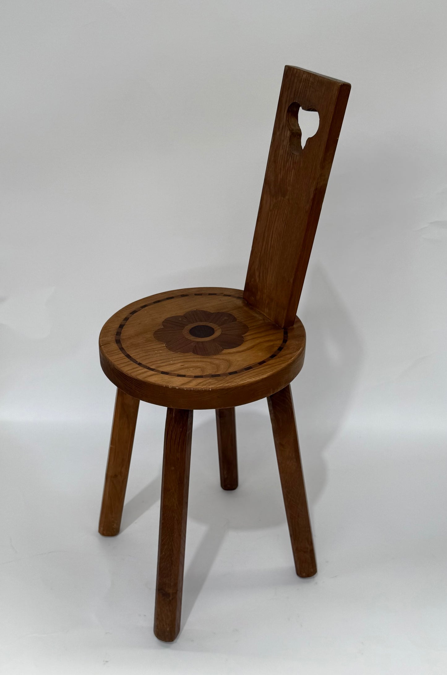 Vintage French Brutalist Chair