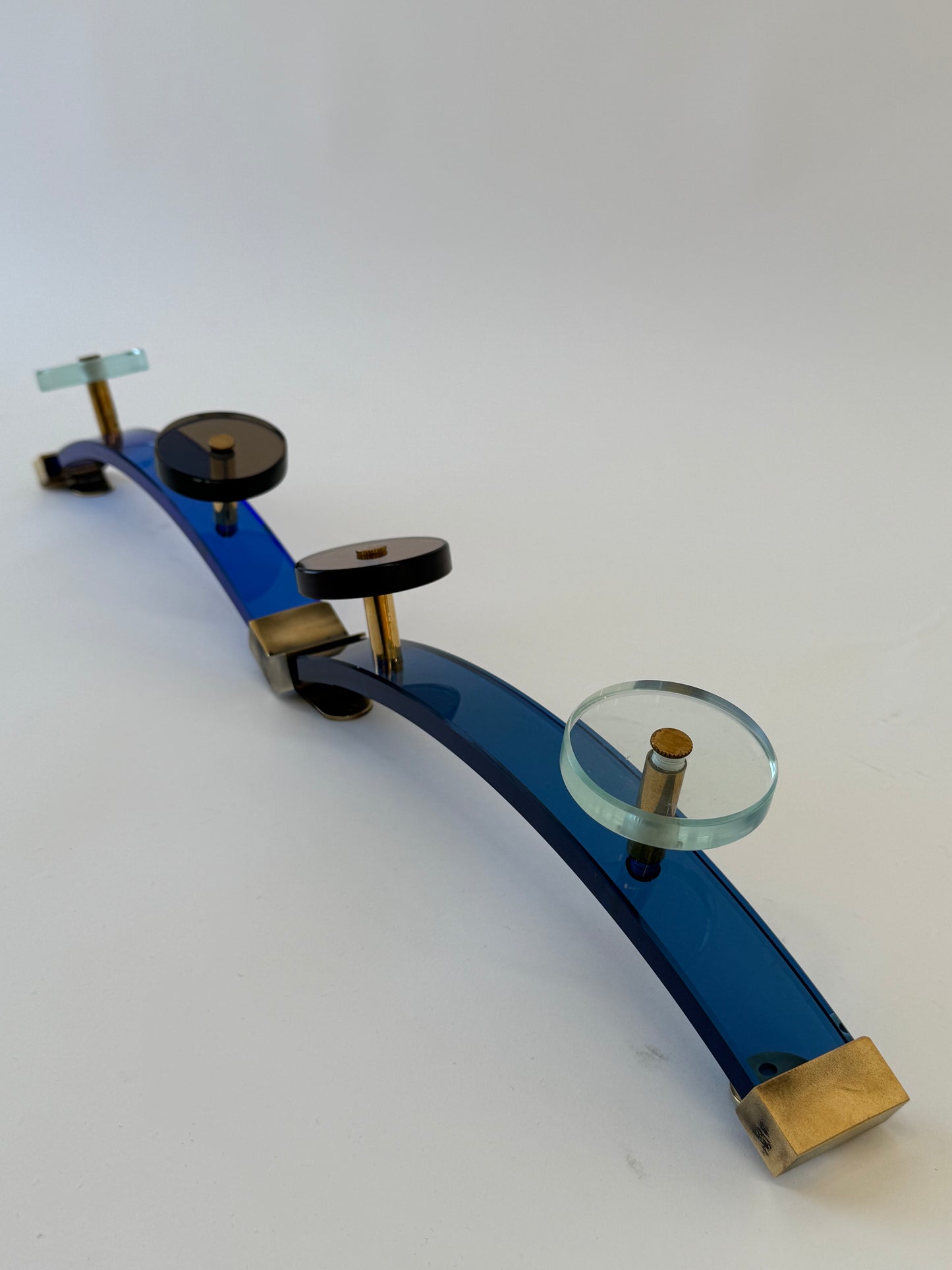 1950’s Italian Brass Coat Rack by Lupi Cristal - Two Available