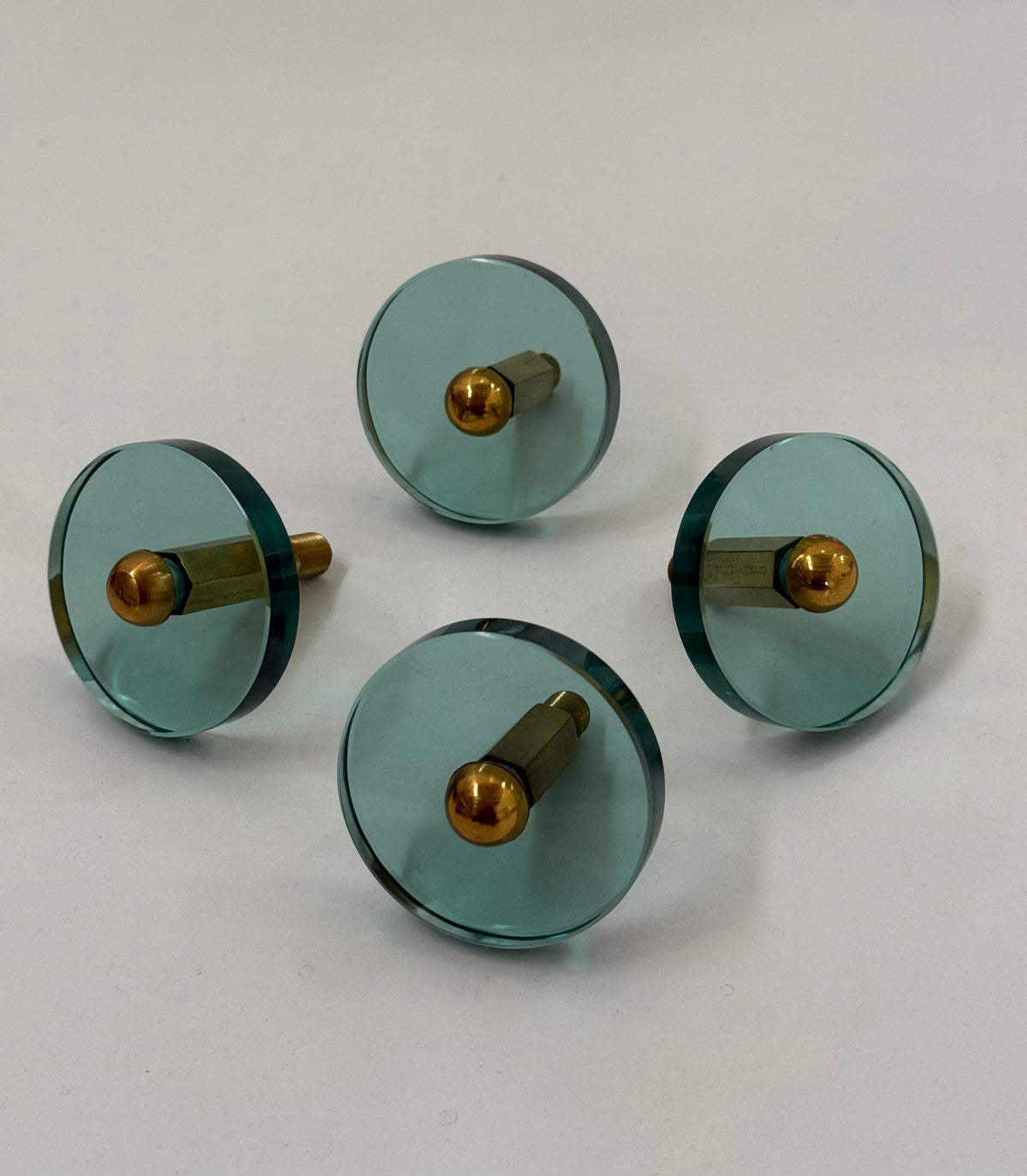 Italian Murano Glass Cabinetry Pulls - Four Available