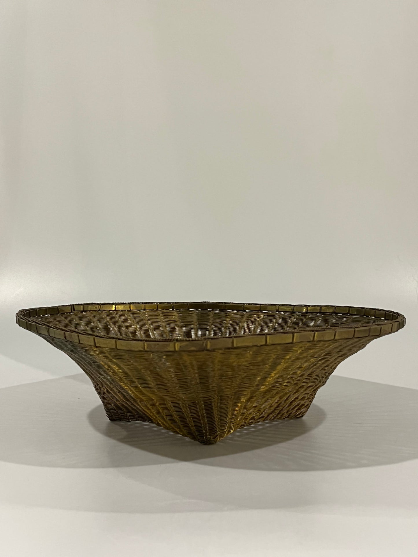 1960’s Italian Woven Mesh Bowl