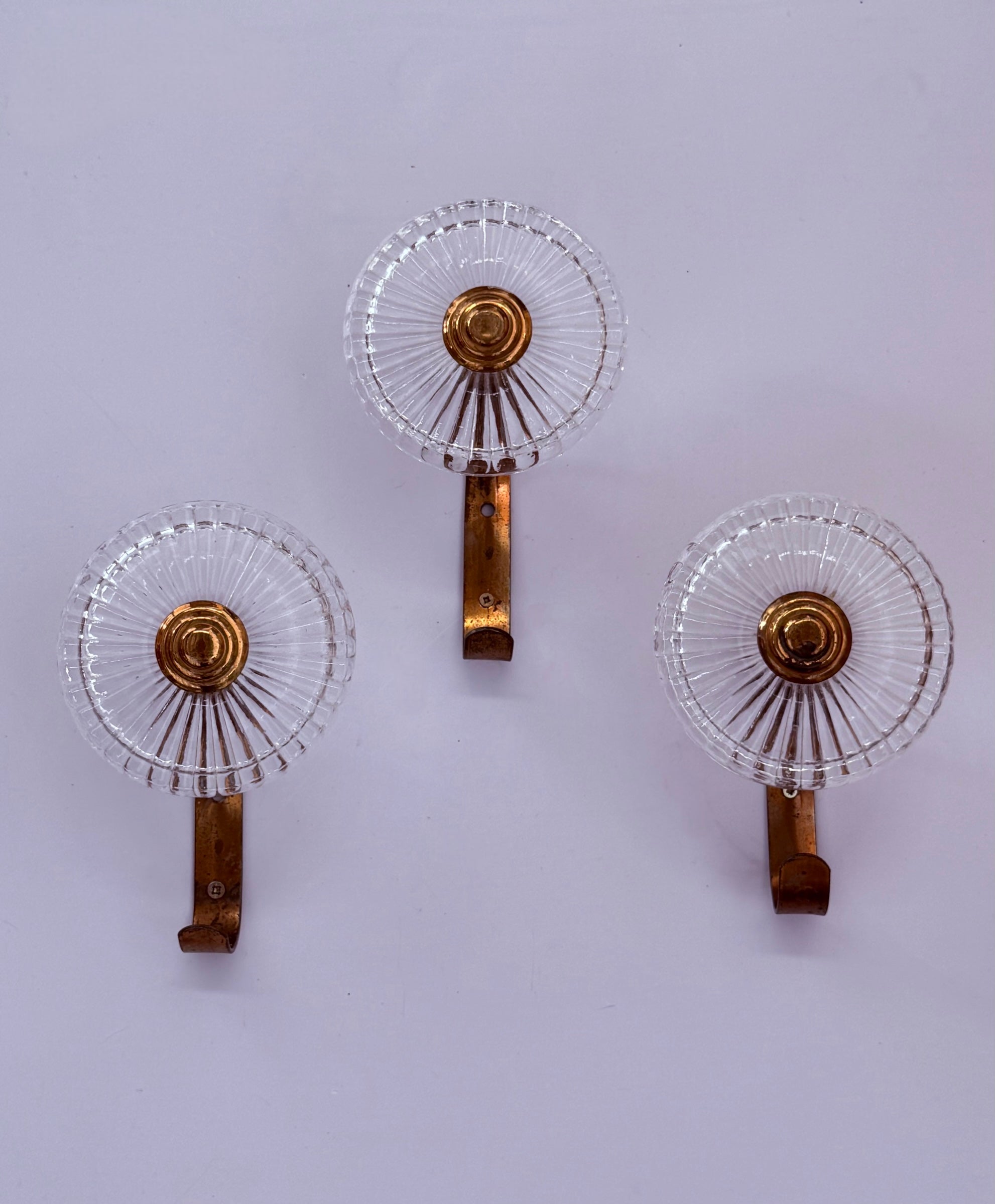 Vintage Murano Glass Wall Hook - Three Available