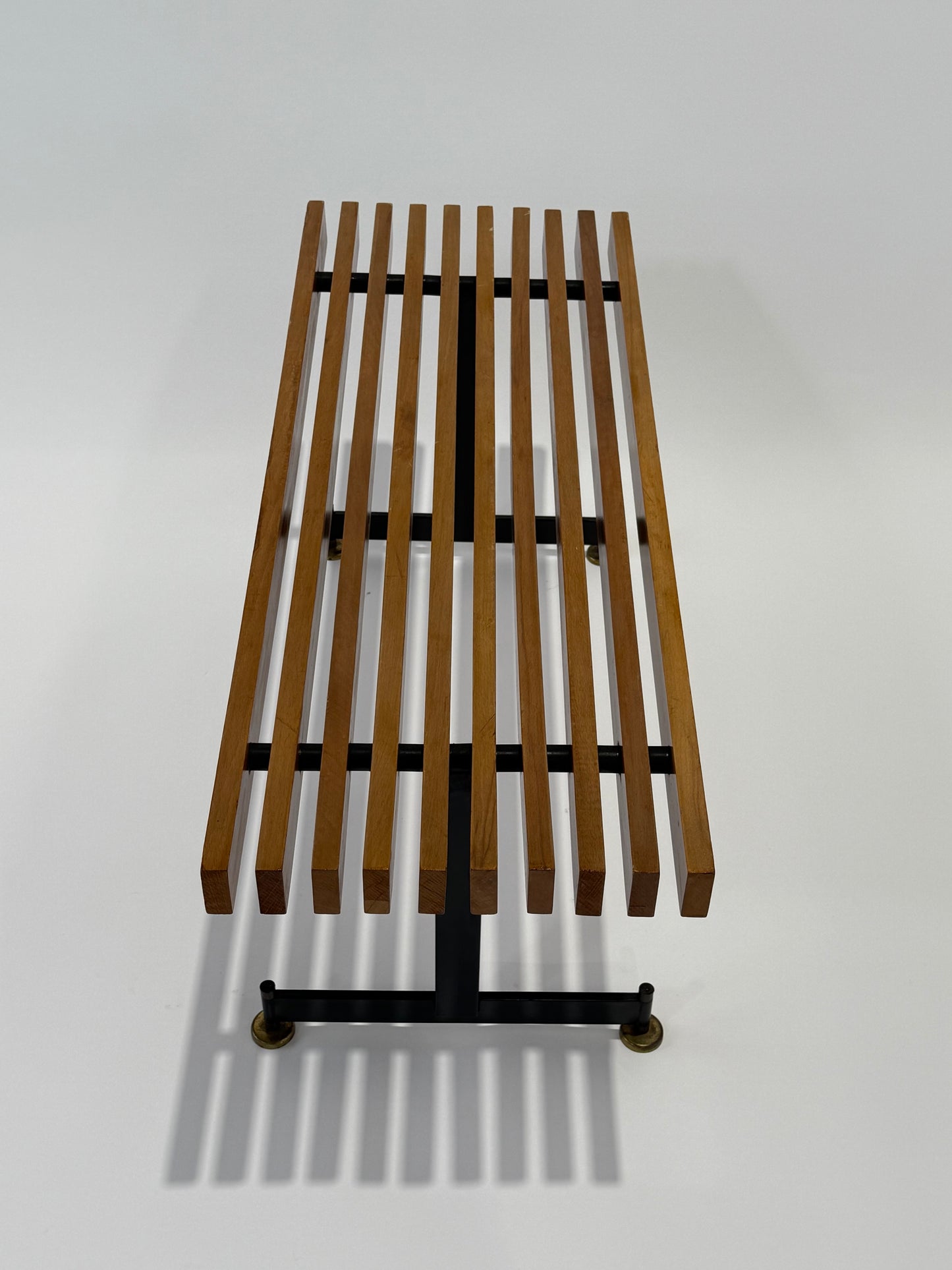 Vintage Italian Teak Bench