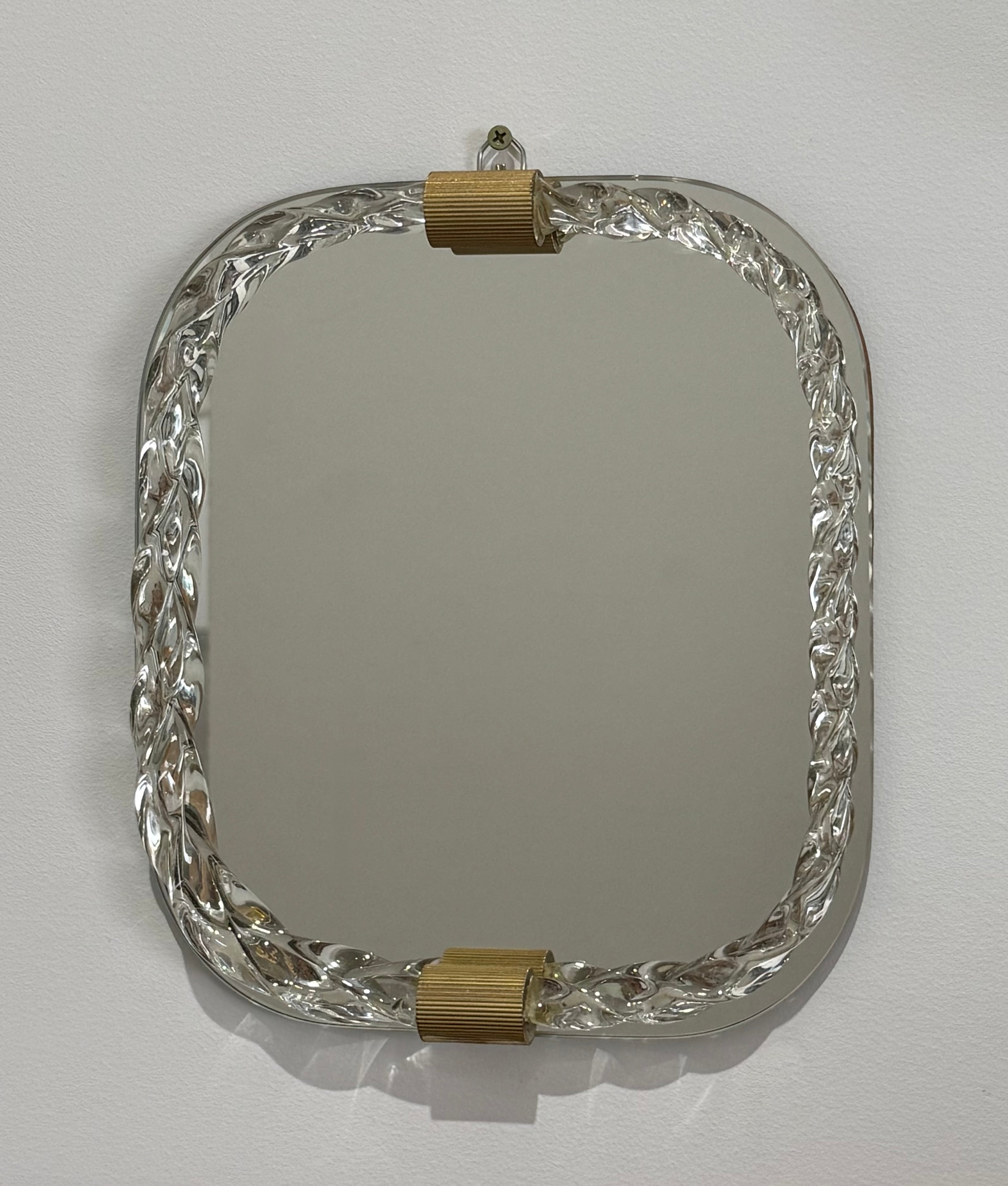 Vintage Murano Glass Mirror