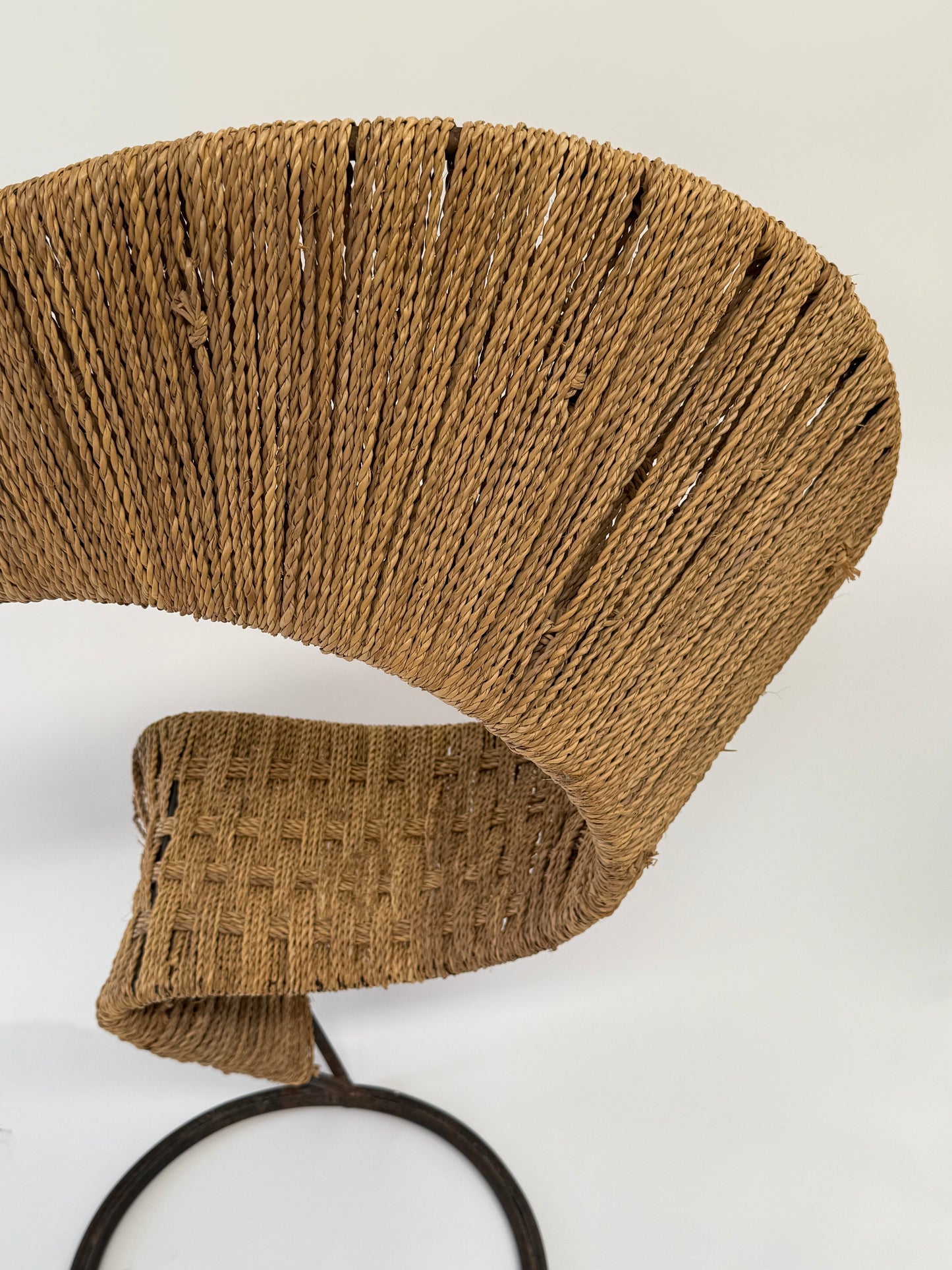 Vintage Sculptural Armchair