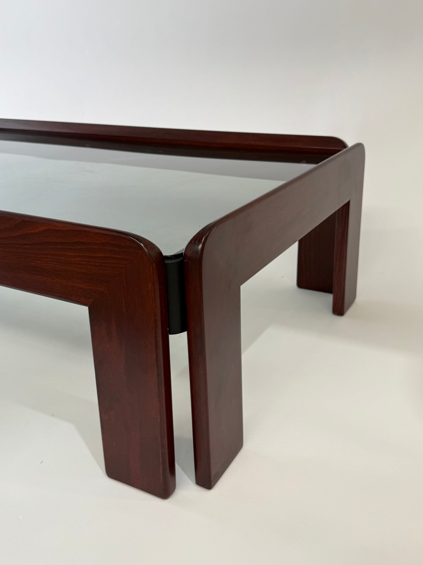 Rosewood Coffee Table by Afra & Tobia Scarpa for Cassina