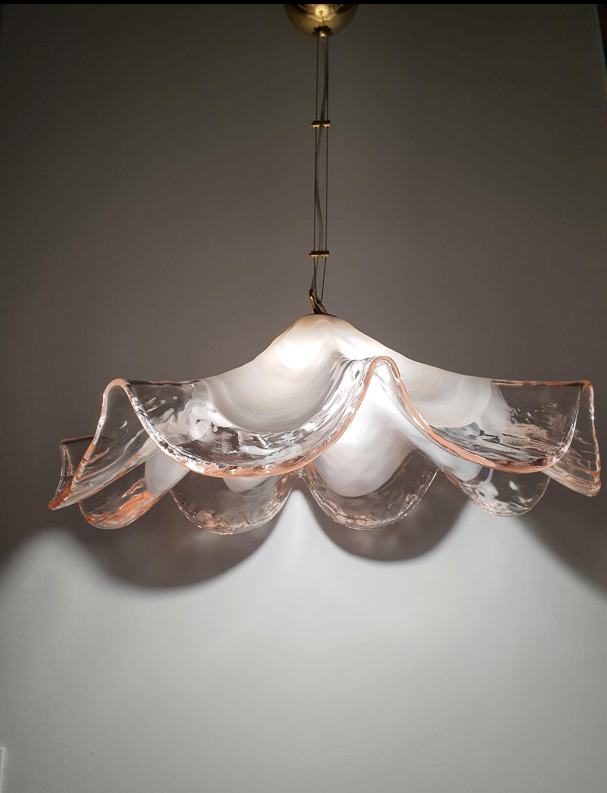 Large Murano Handkerchief Pendant Light by La Murrina