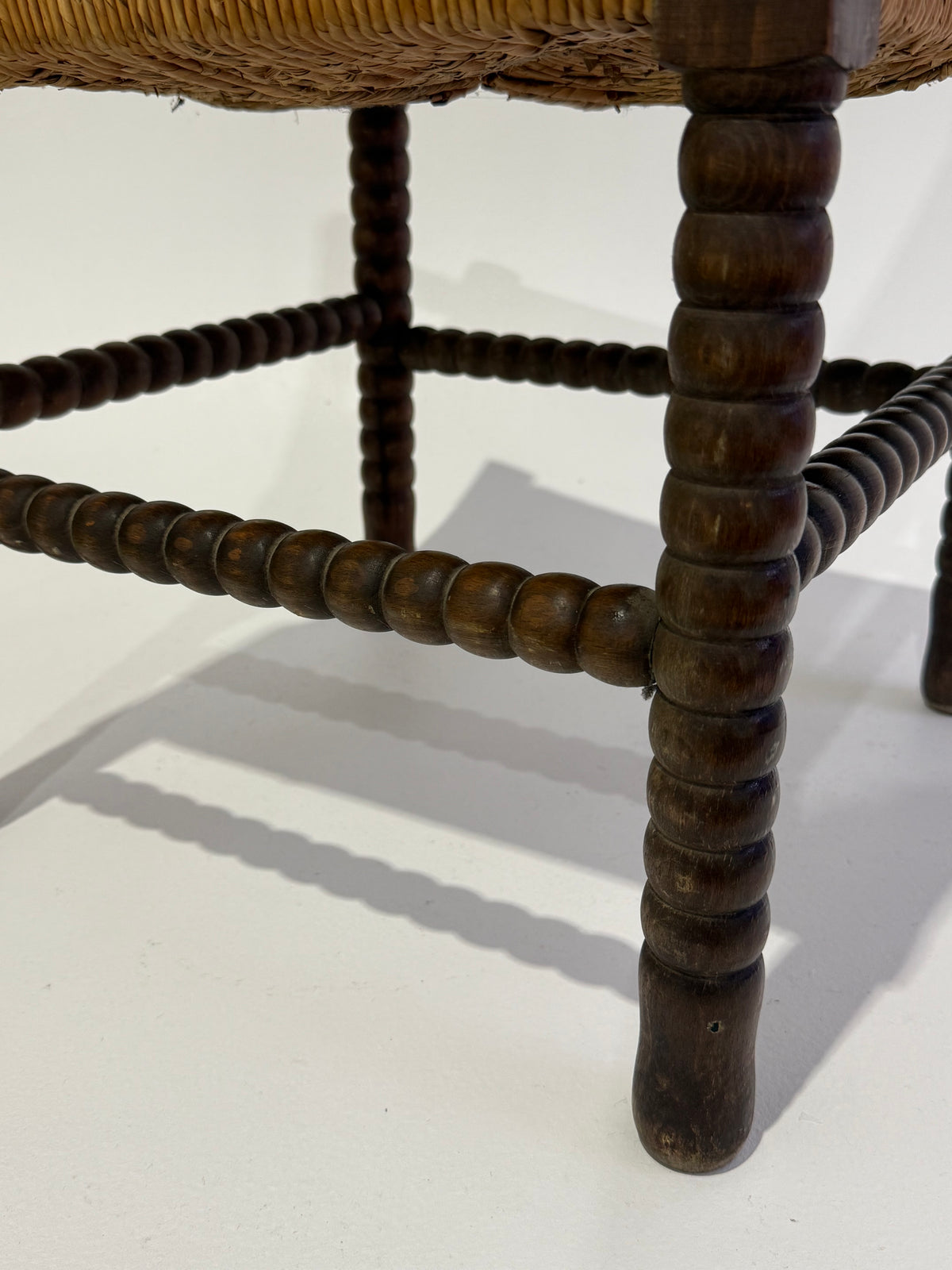 Antique French Bobbin Chair