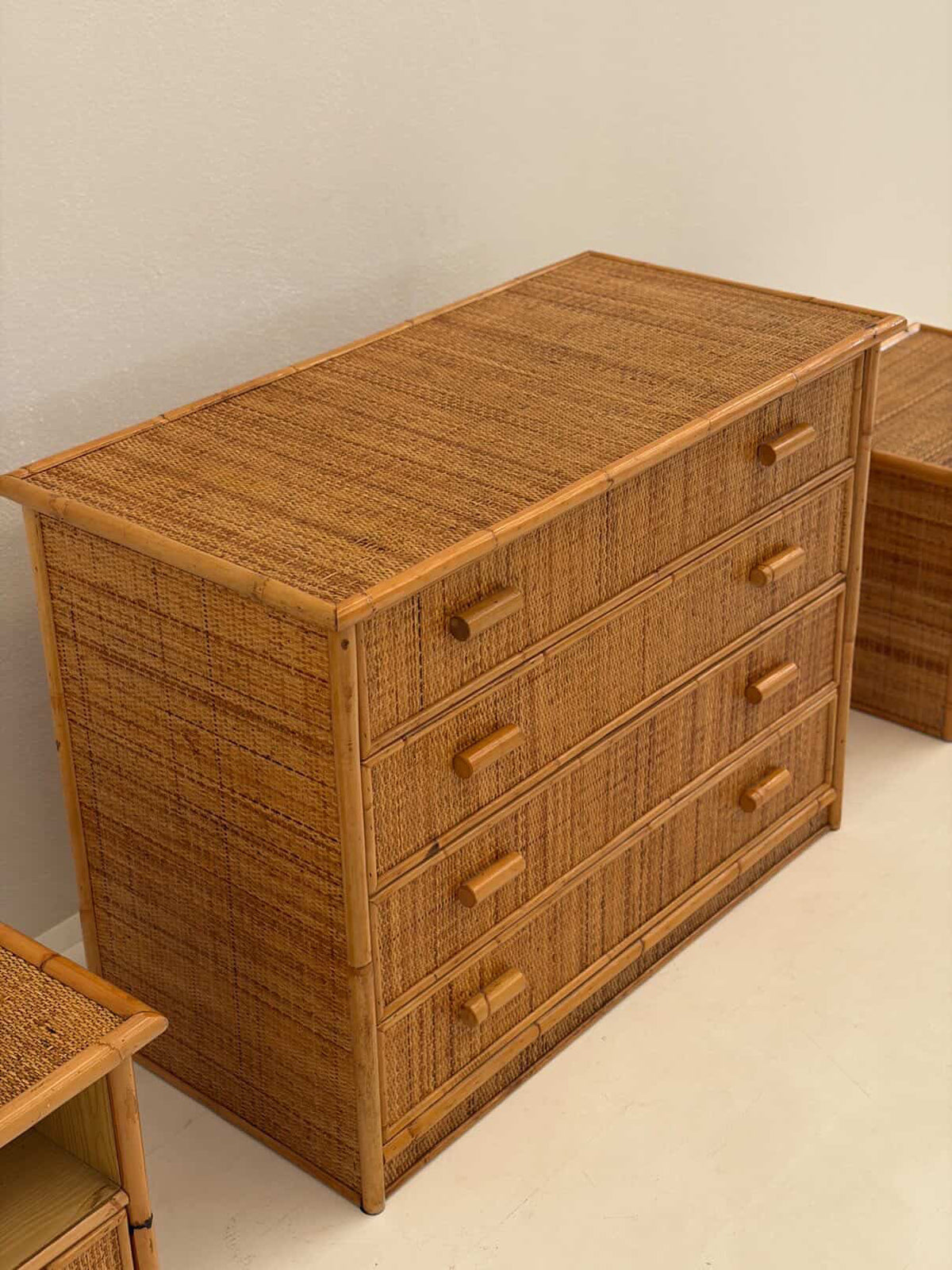 PRE-ORDER: Italian Bamboo Drawers by Dal Vera