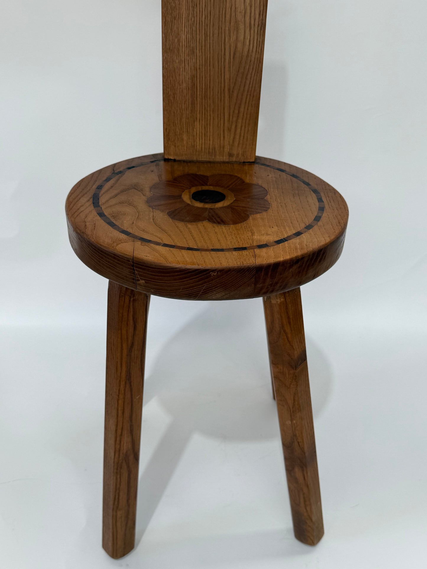 Vintage French Brutalist Chair