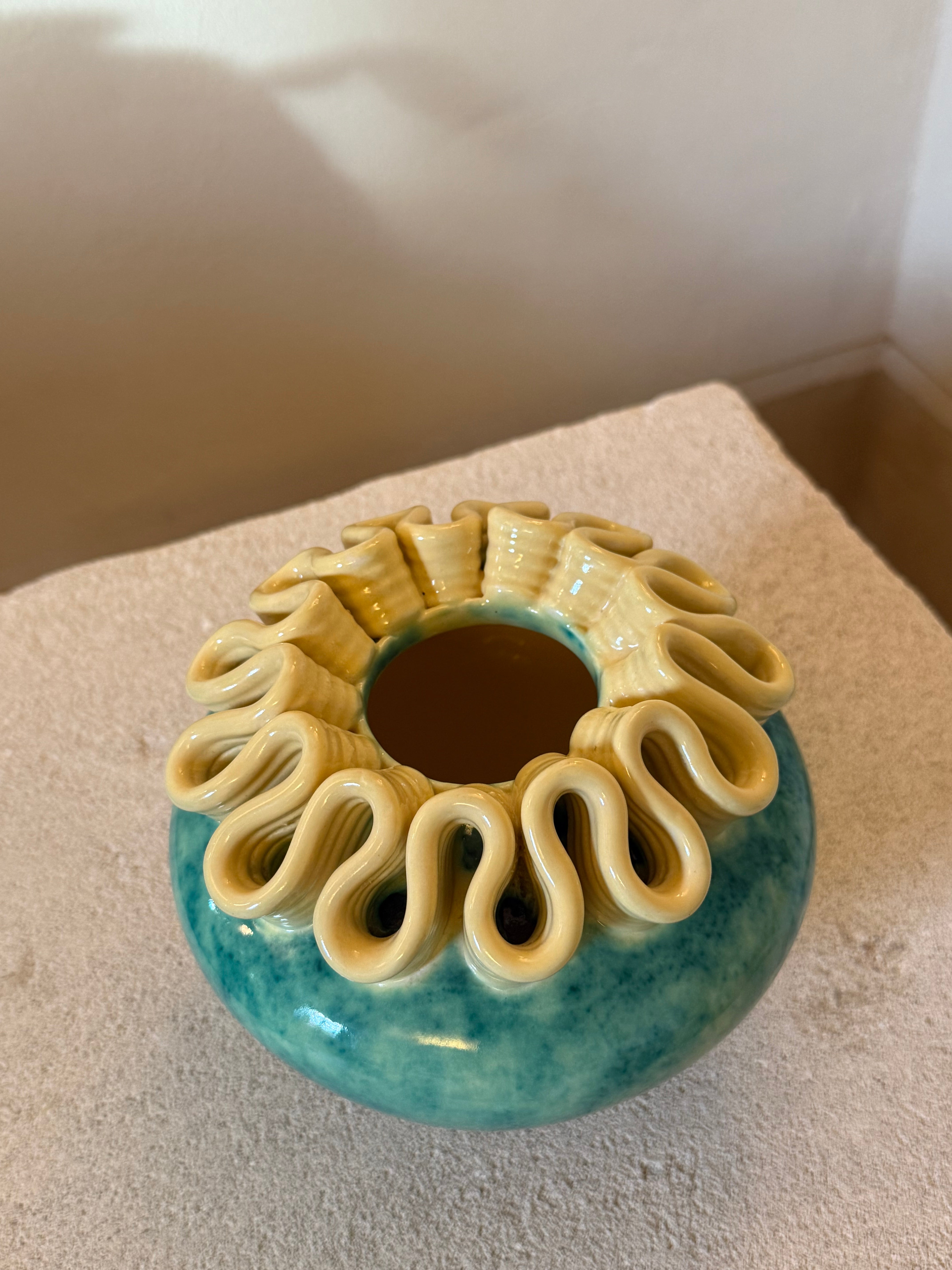 French Art Deco Vase by Sainte Radegonde