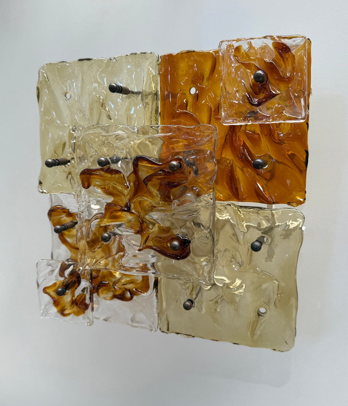 1970’s Murano Wall Light by Toni Zuccheri for Mazzega - Two Available