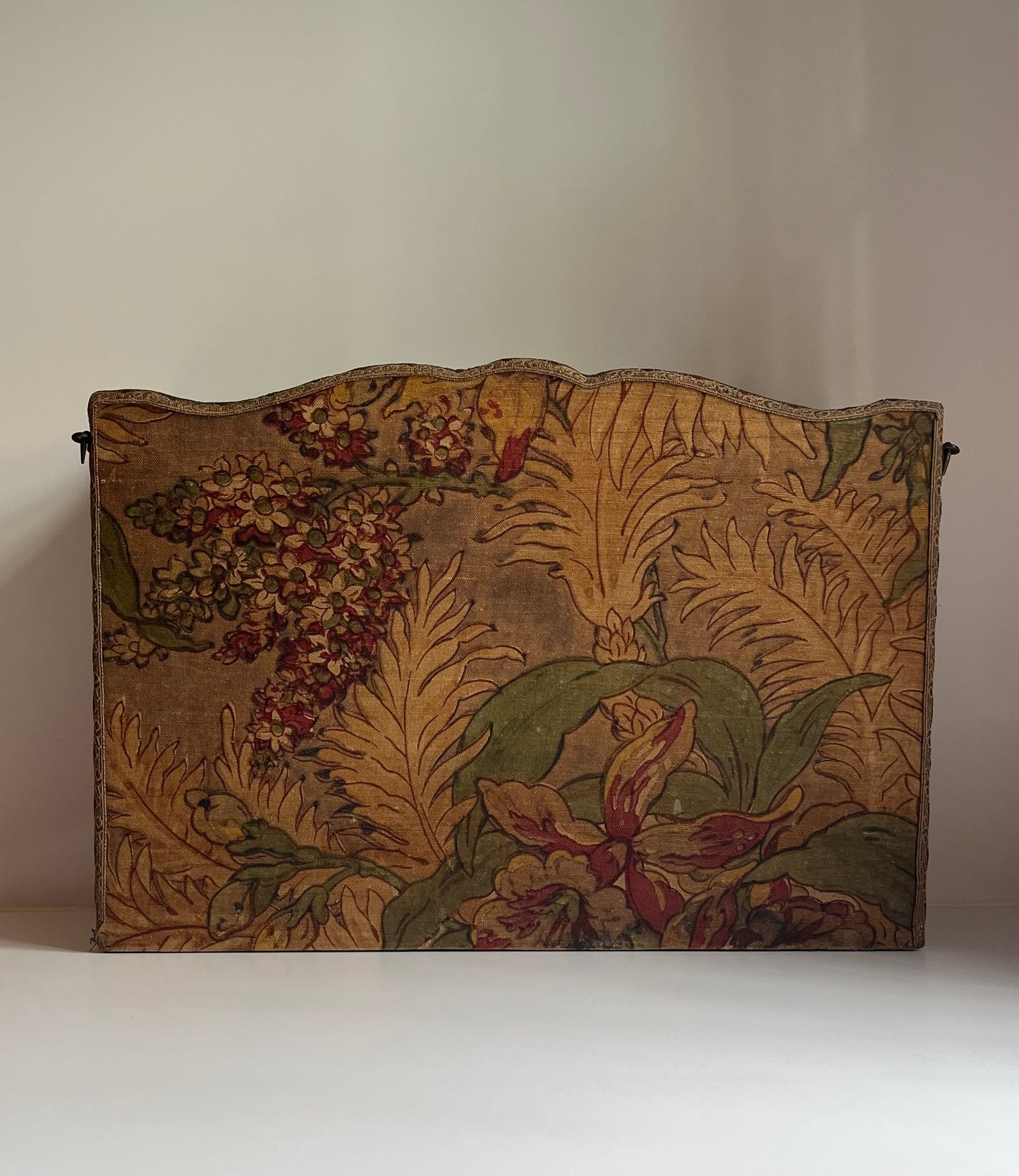 Vintage Fabric Magazine Holder