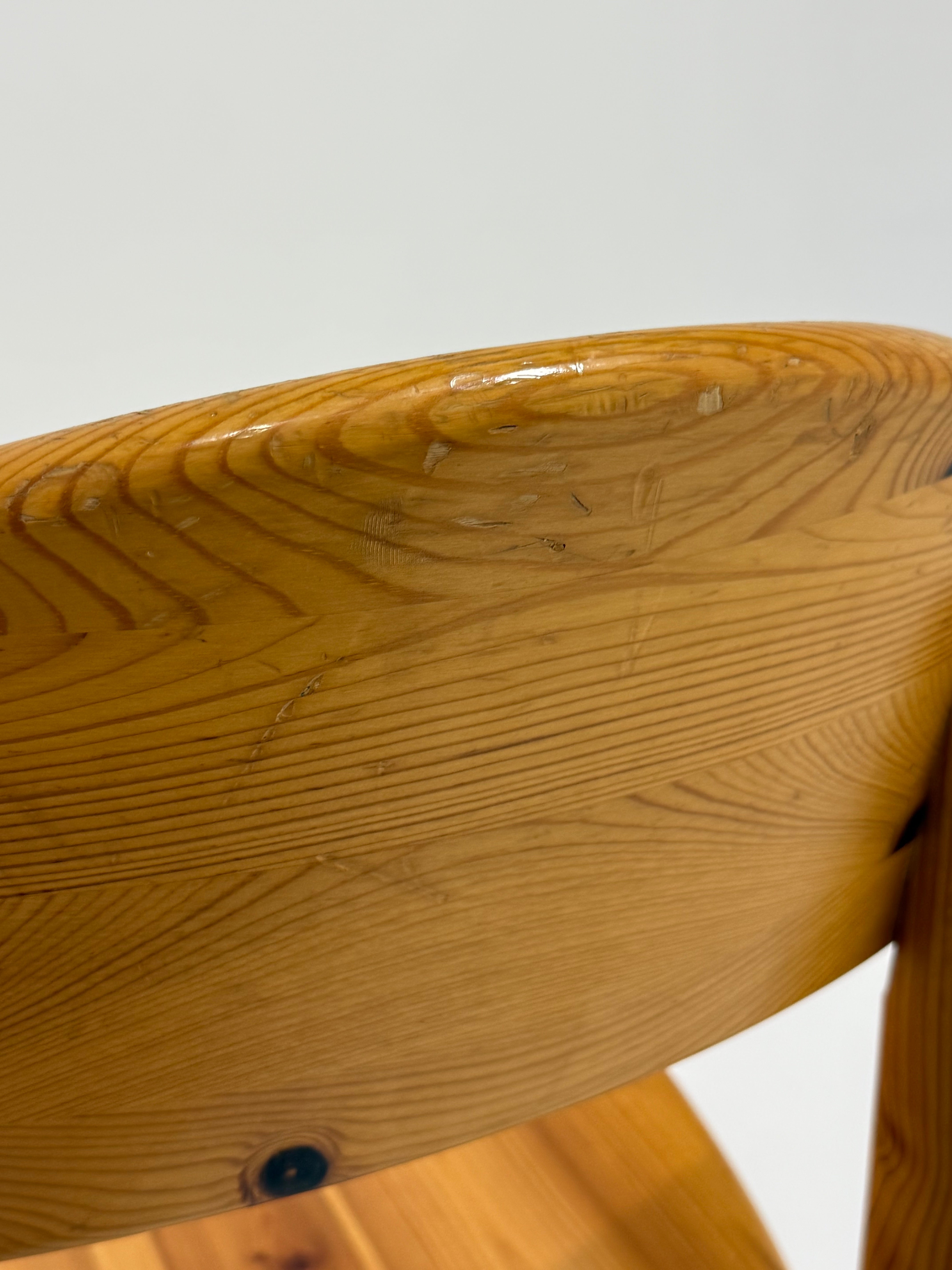 Pine Dining Chair by Rainer Daumiller - 6 Available