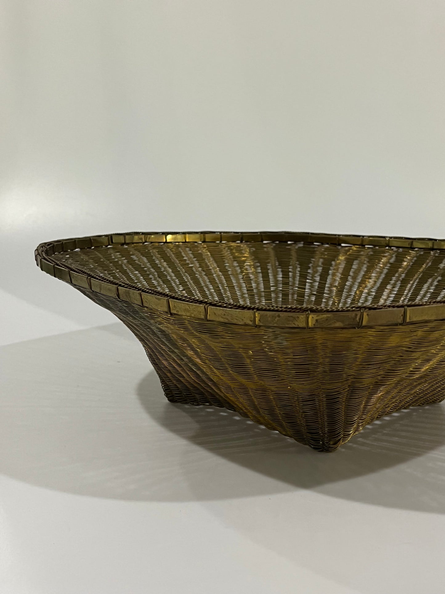 1960’s Italian Woven Mesh Bowl