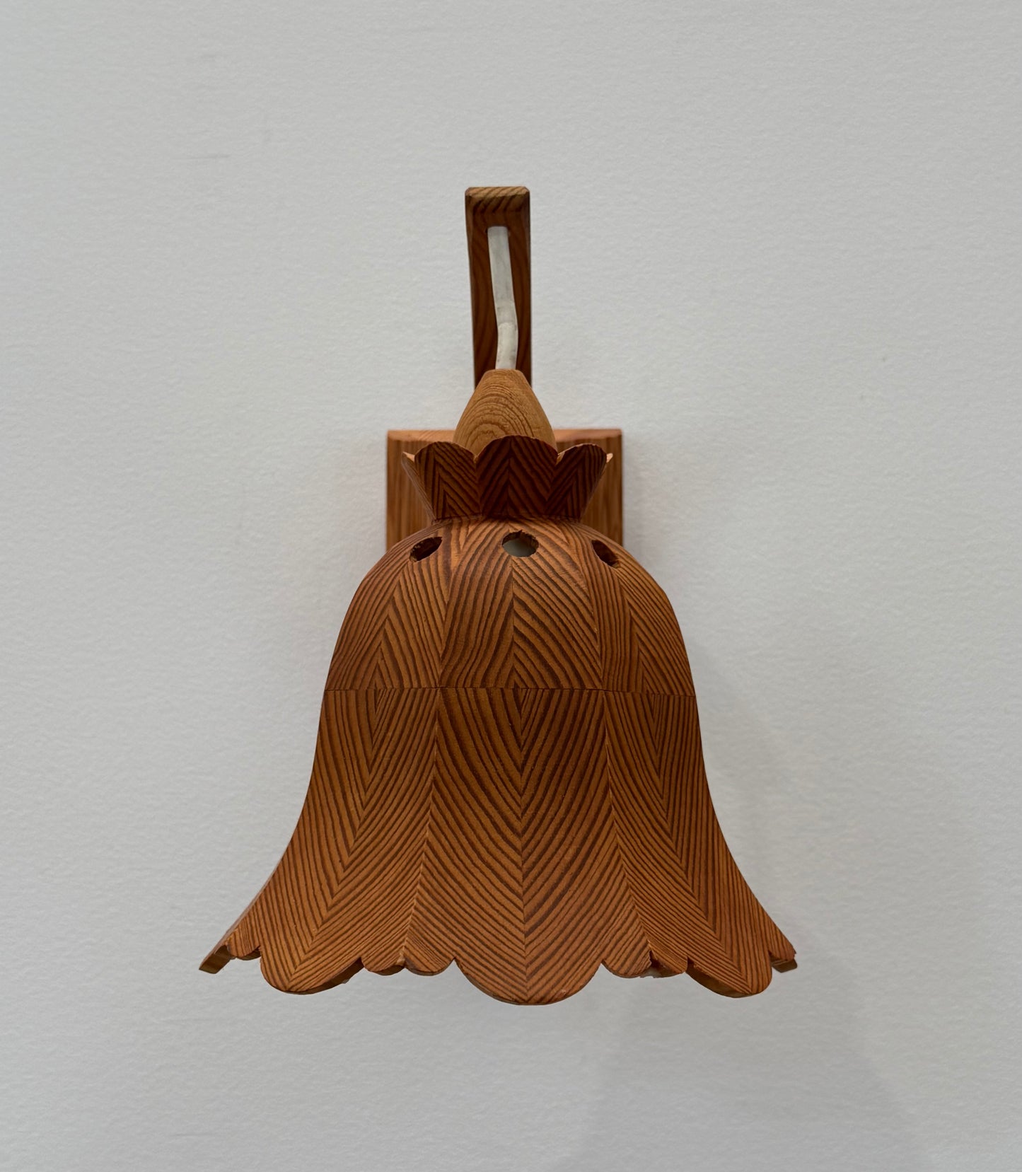 1970’s Swedish Pine Wall Light